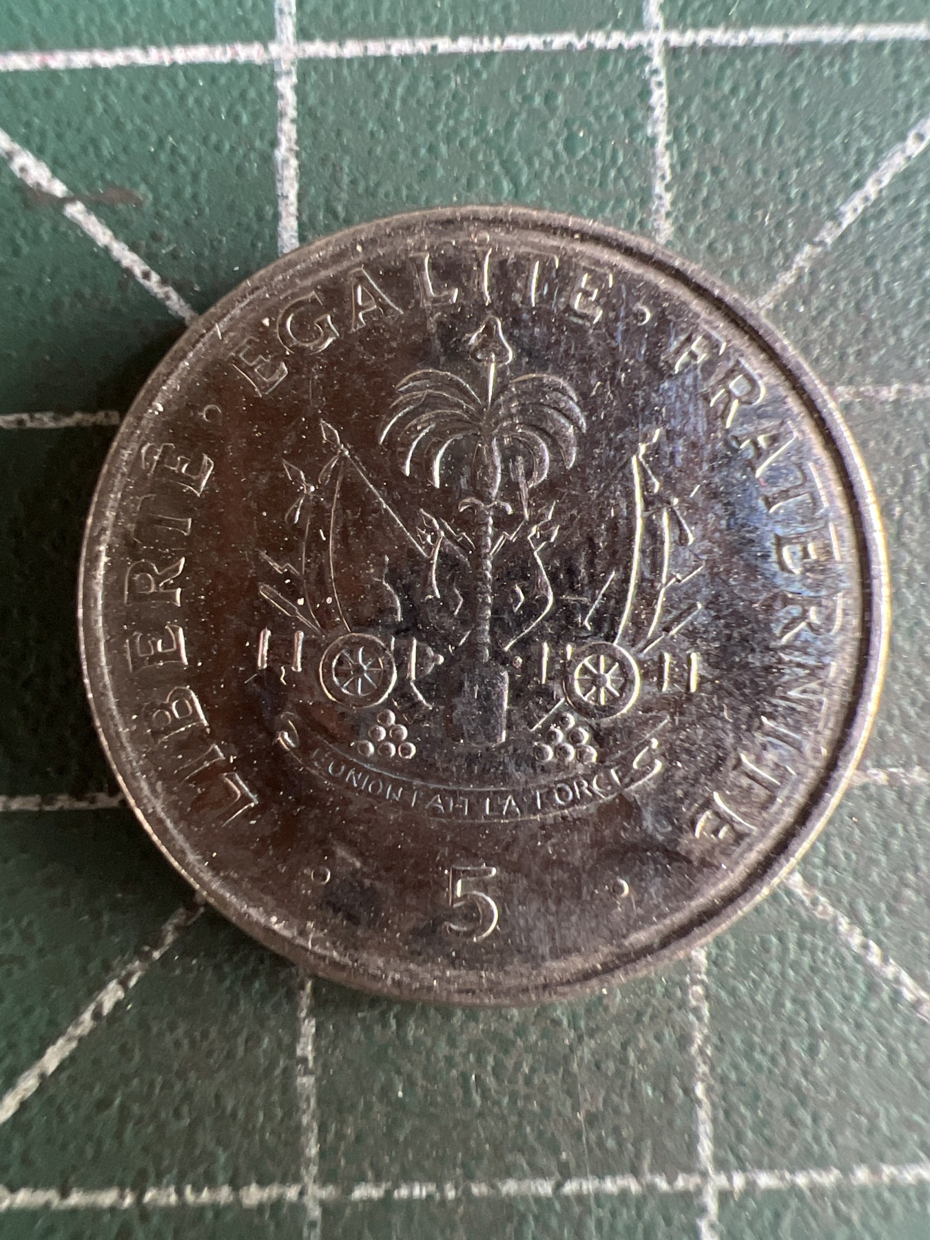 第526期  硬币专场 （无押金，捡漏，全场50包邮，偏远地区除外，接收代拍业务） 海地5生丁