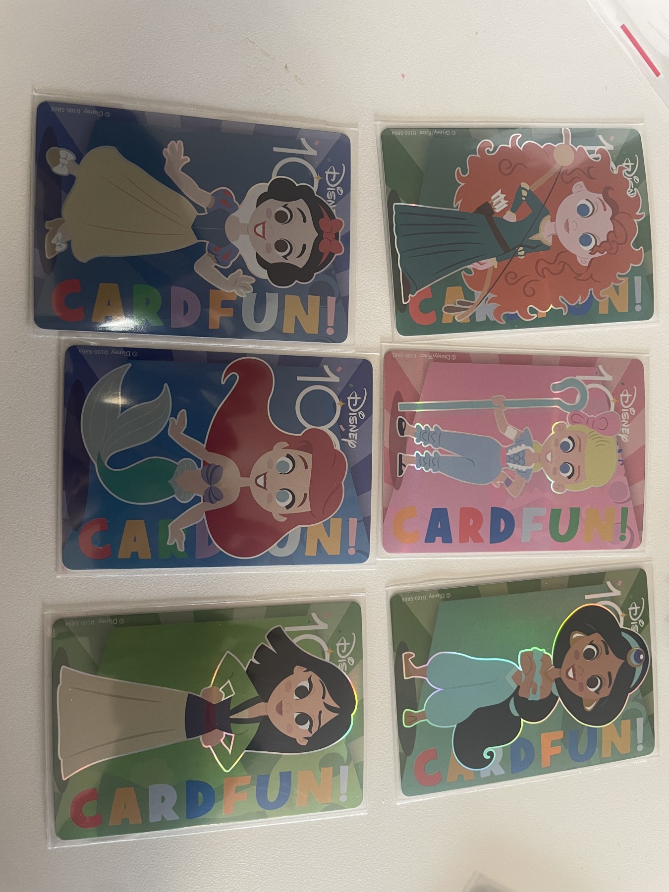 小丑杂货铺·卡片专场1 迪士尼公主系列卡片