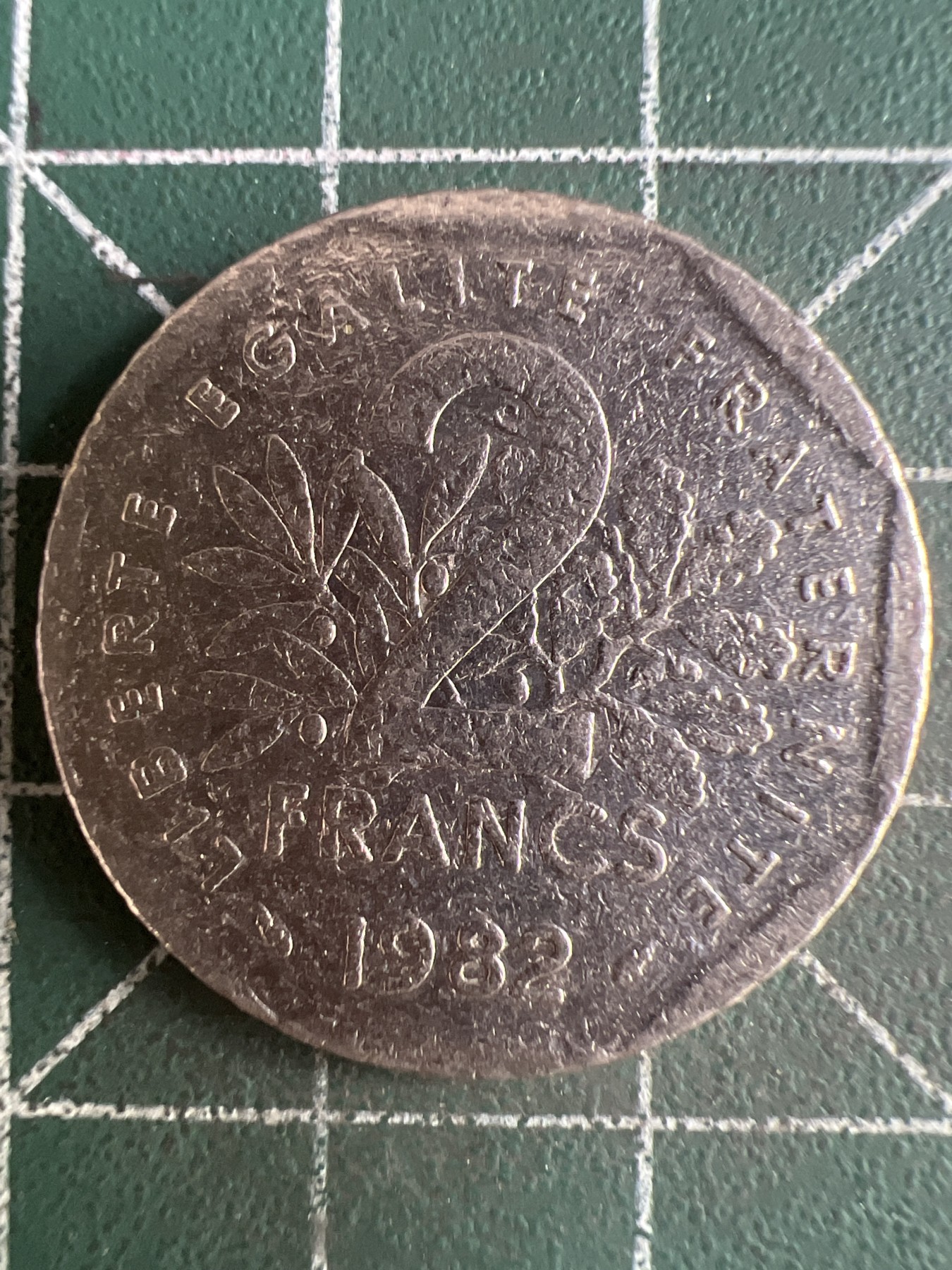 第586期 硬币专场 （无押金，捡漏，全场50包邮，偏远地区除外，接收代拍业务） 法国2法郎