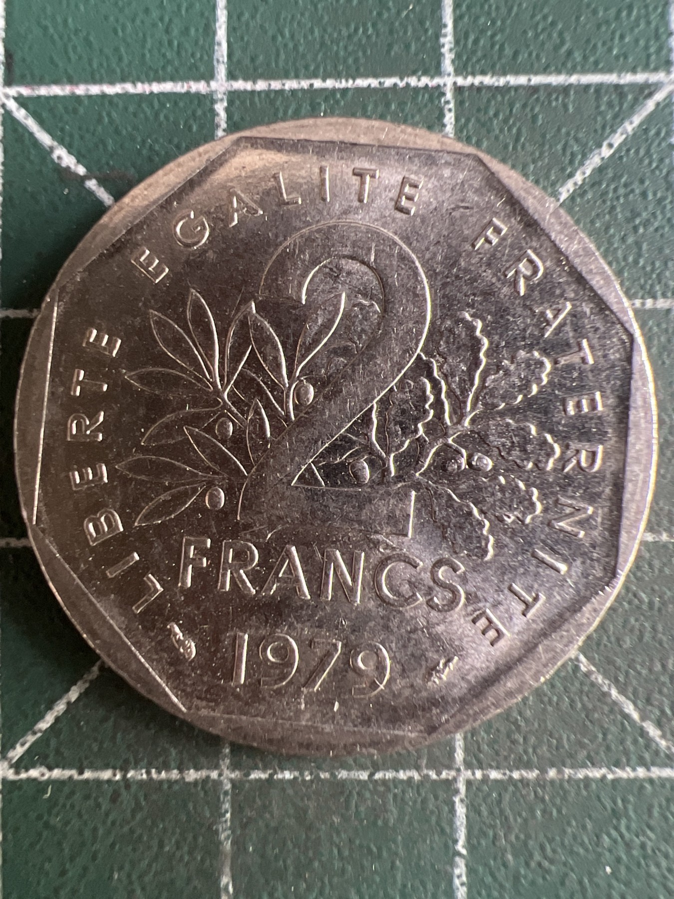 第621期 硬币专场 （无押金，捡漏，全场50包邮，偏远地区除外，接收代拍业务） 法国2法郎