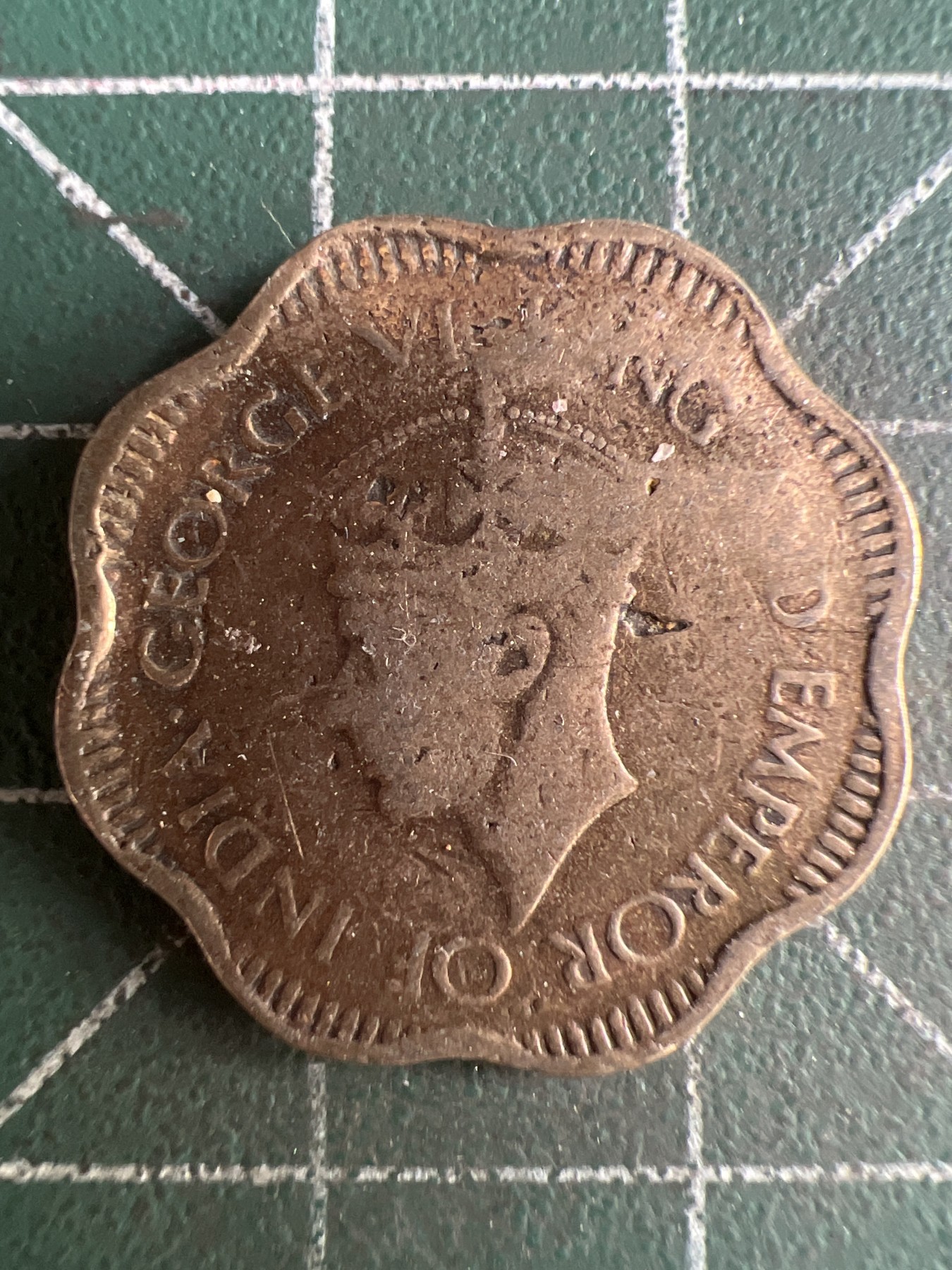 第509期  硬币专场 （无押金，捡漏，全场50包邮，偏远地区除外，接收代拍业务） 英属锡兰乔六10分