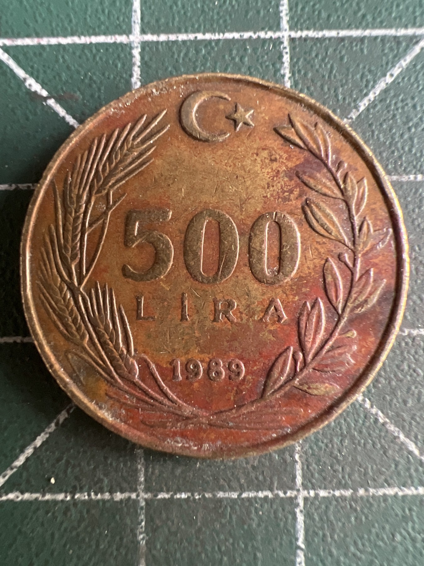 第587期 硬币专场 （无押金，捡漏，全场50包邮，偏远地区除外，接收代拍业务） 土耳其500里拉