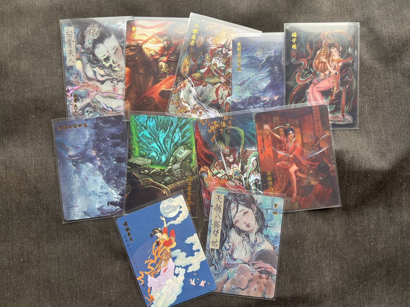 【随心卡拍】收藏卡拍卖【第11期】  飞鸿水浒 特卡彩闪 11张 