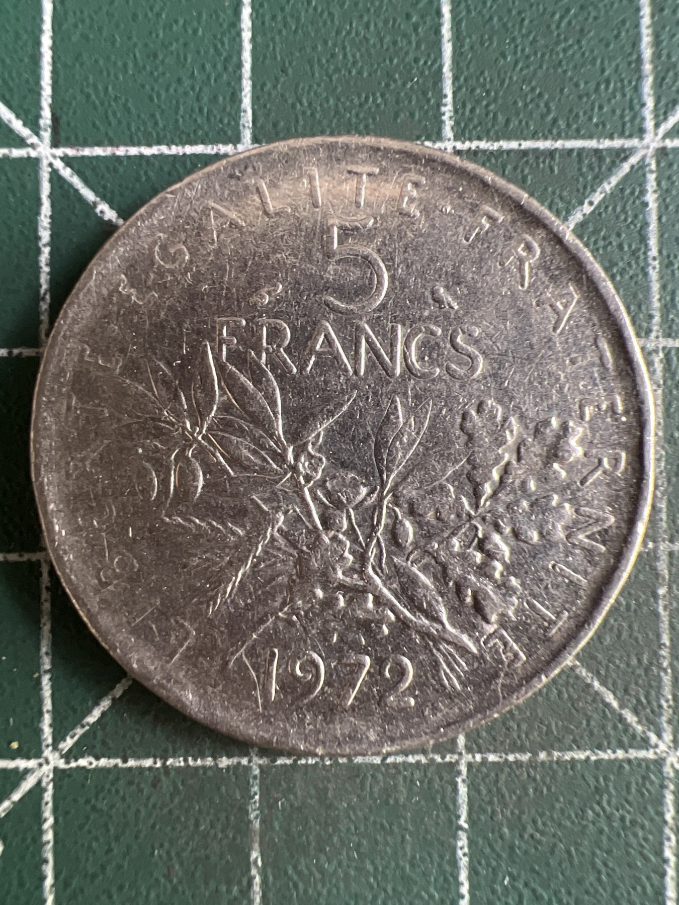 第604期 硬币专场 （无押金，捡漏，全场50包邮，偏远地区除外，接收代拍业务） 法国5法郎