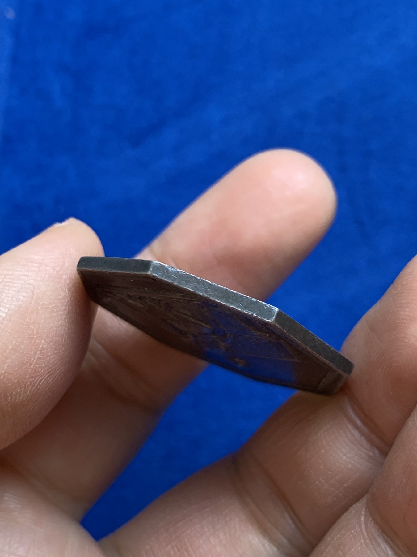 《竞宝斋》第237场- 周日，周一，周二，周日 疯狂4连拍 (全场包邮) 法国八角银质代币，帝国折扣柜台，14.94g，33.9mm，早期无边铭