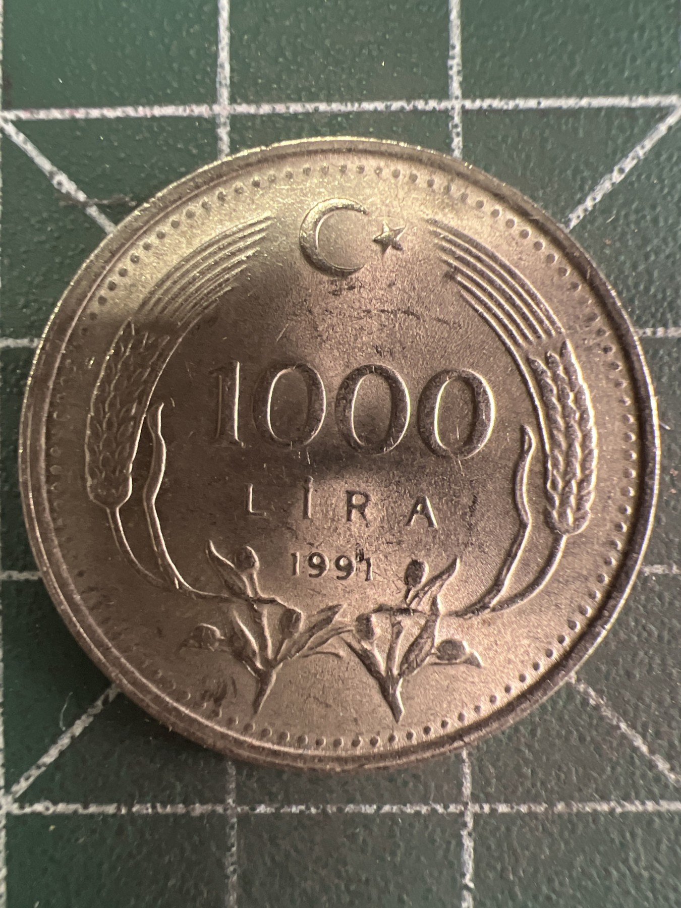 第531期  硬币专场 （无押金，捡漏，全场50包邮，偏远地区除外，接收代拍业务） 土耳其1000里拉