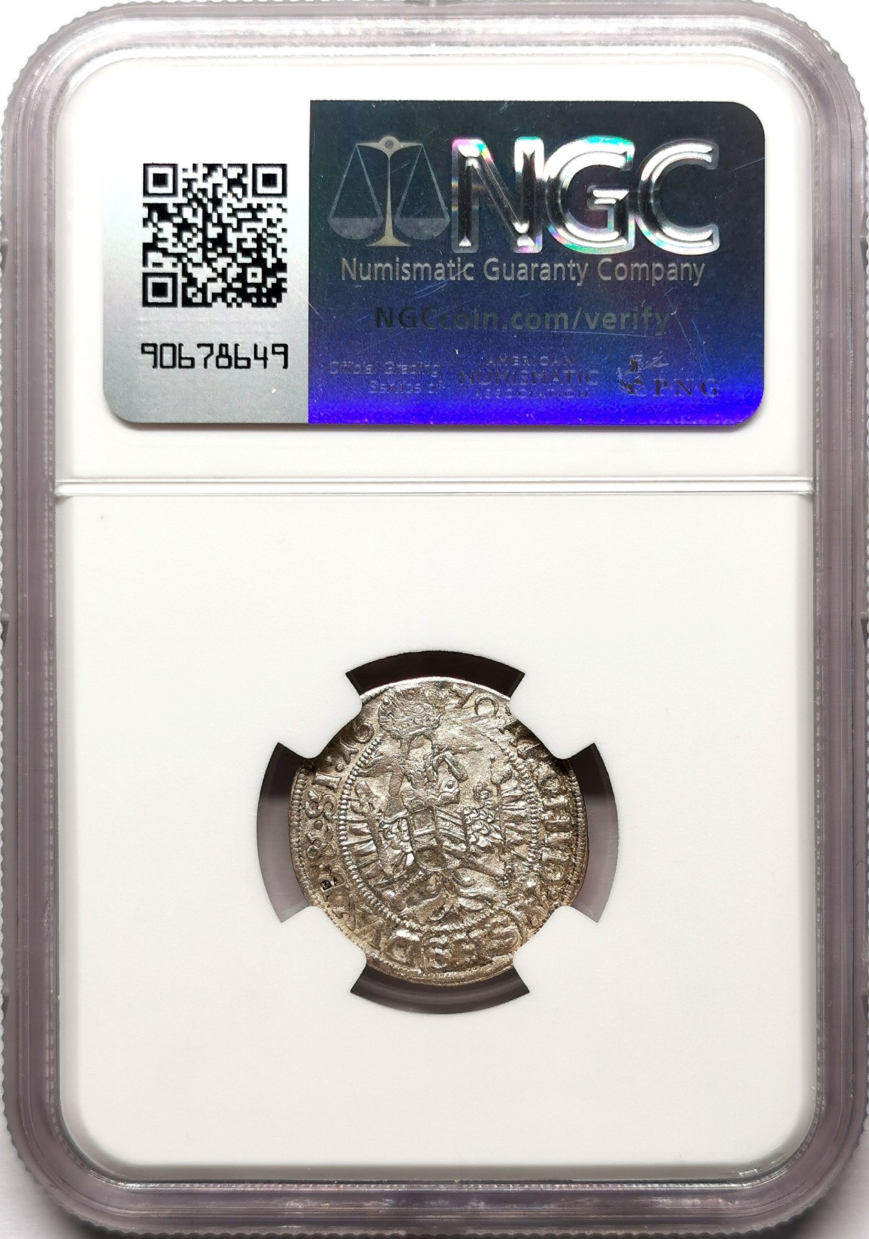 凡希社世界钱币微拍第二百五十九期 1670神罗布雷斯劳3K银辅币NGC-MS63高分稀见品相！