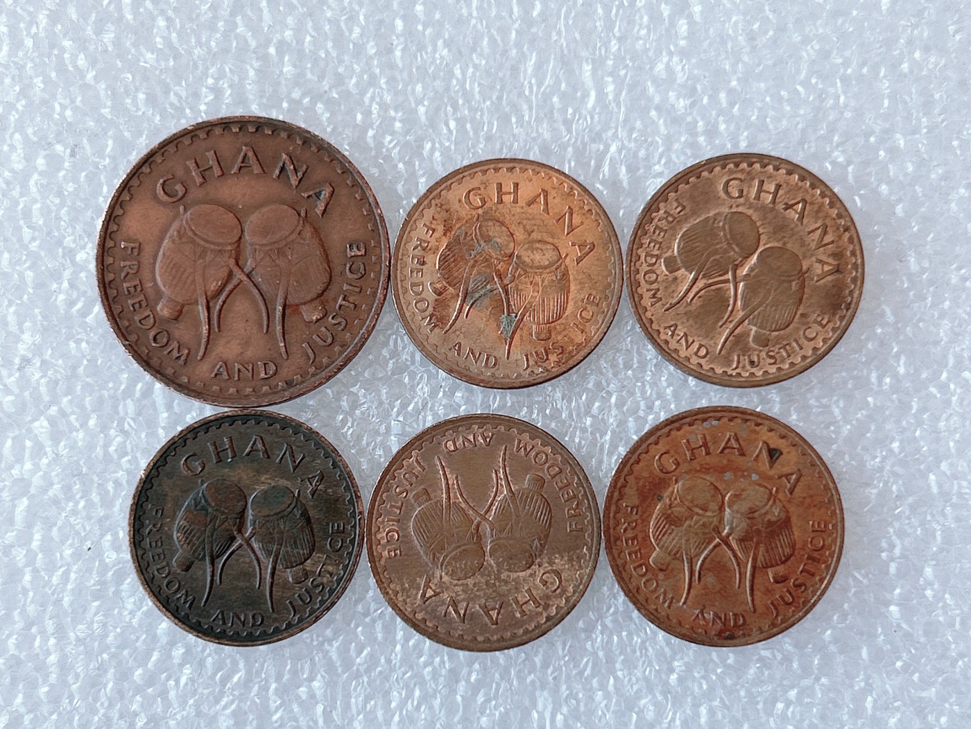 第一海外回流一元起拍收藏 散币场 第59期 加纳