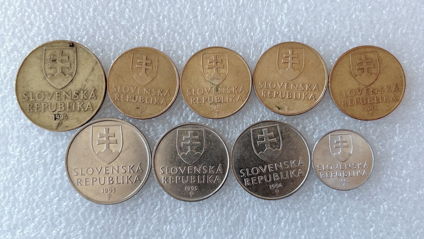 第一海外回流一元起拍收藏 散币场 第59期 斯洛伐克