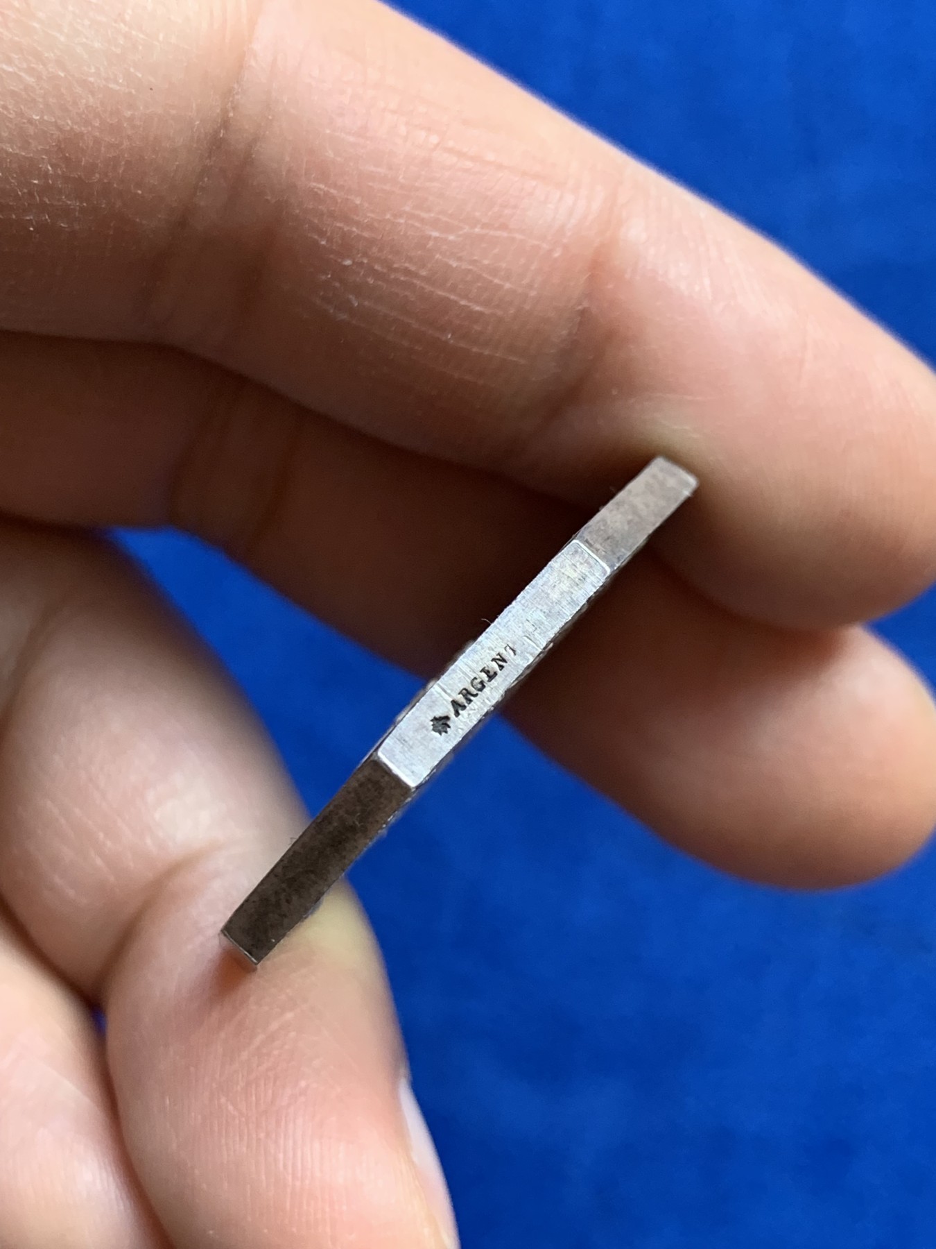 《竞宝斋》第237场- 周日，周一，周二，周日 疯狂4连拍 (全场包邮) 法国 1860-1879 八角银质代币 博纳公证处 圣母抱子 蜜蜂边铭 17.33克，31毫米 厚重