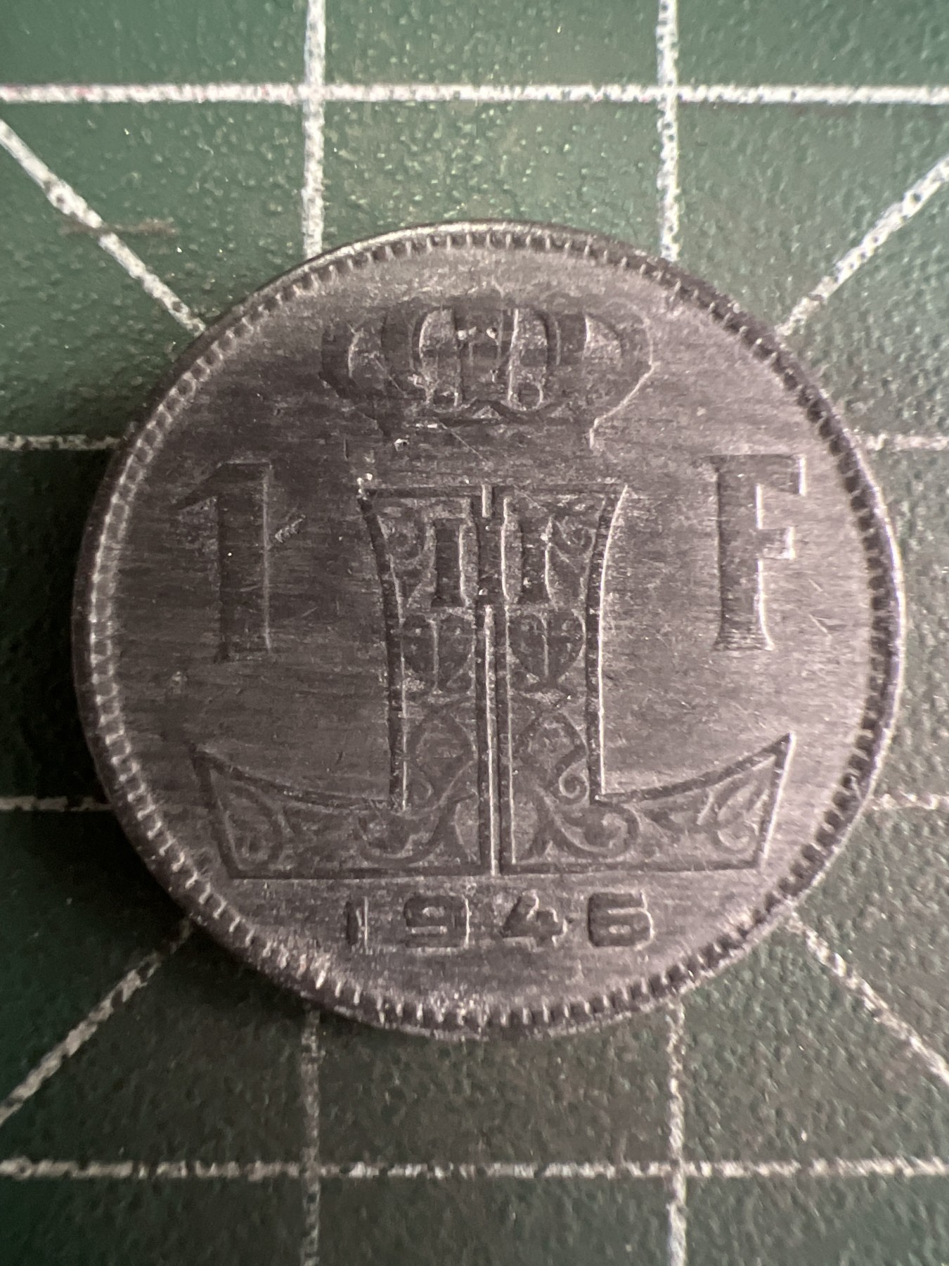 第514期  硬币专场 （无押金，捡漏，全场50包邮，偏远地区除外，接收代拍业务） 比利时1法郎铅锌币