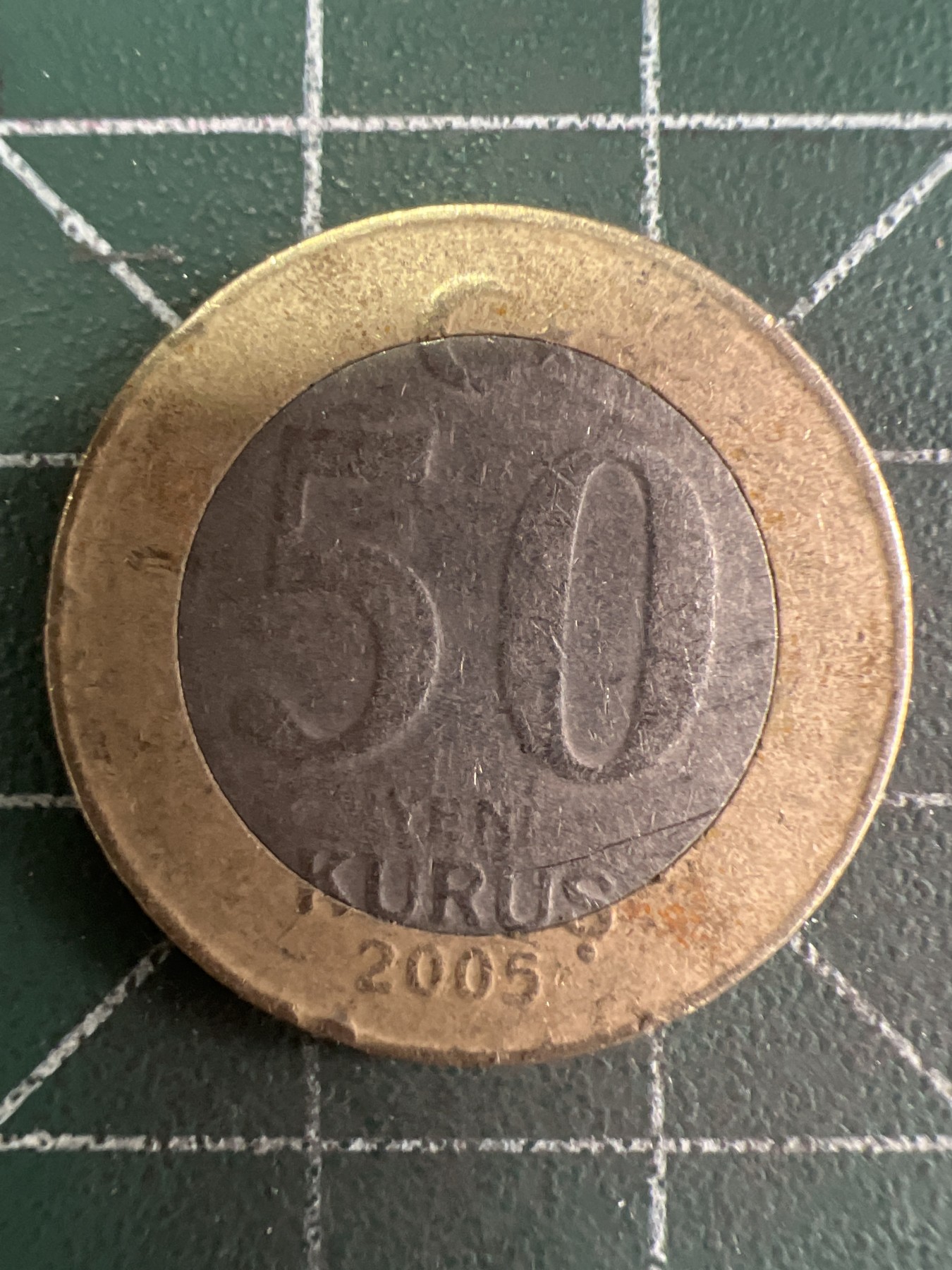 第663期 硬币专场 （无押金，捡漏，全场50包邮，偏远地区除外，接收代拍业务，本店十天发一次货） 土耳其50库鲁斯