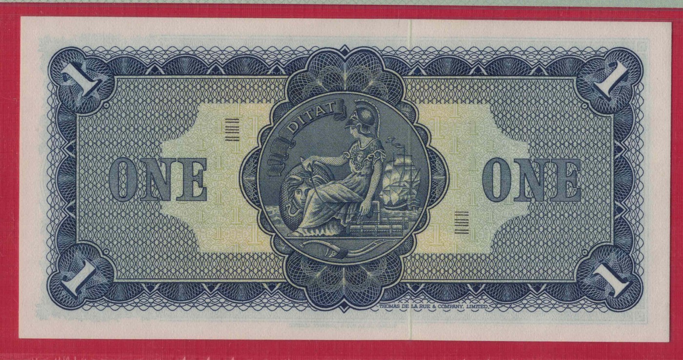 苏格兰1969年1镑 P-169a 欧洲纸币 实物图 UNC