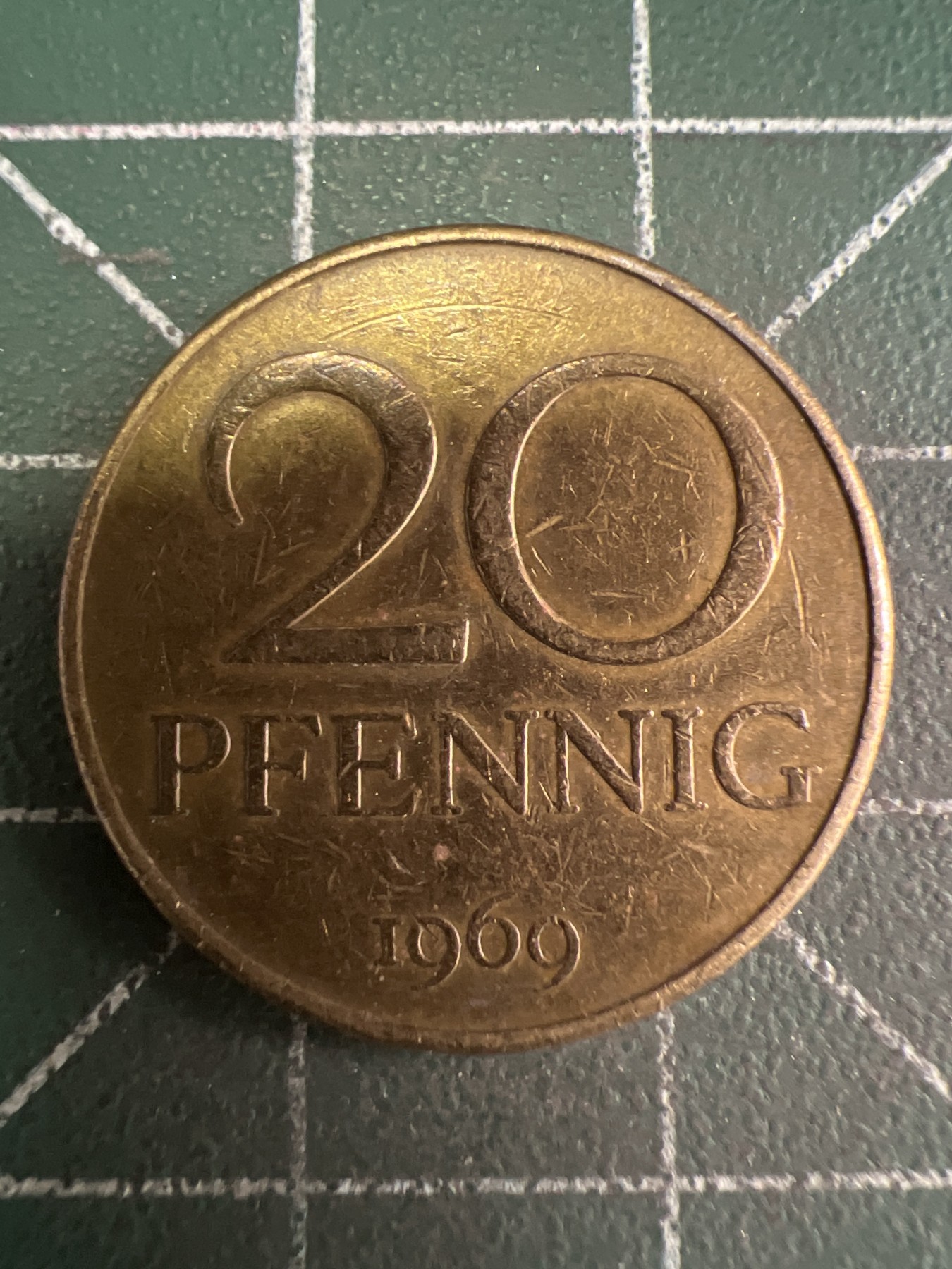第608期 硬币专场 （无押金，捡漏，全场50包邮，偏远地区除外，接收代拍业务） 德国20芬尼