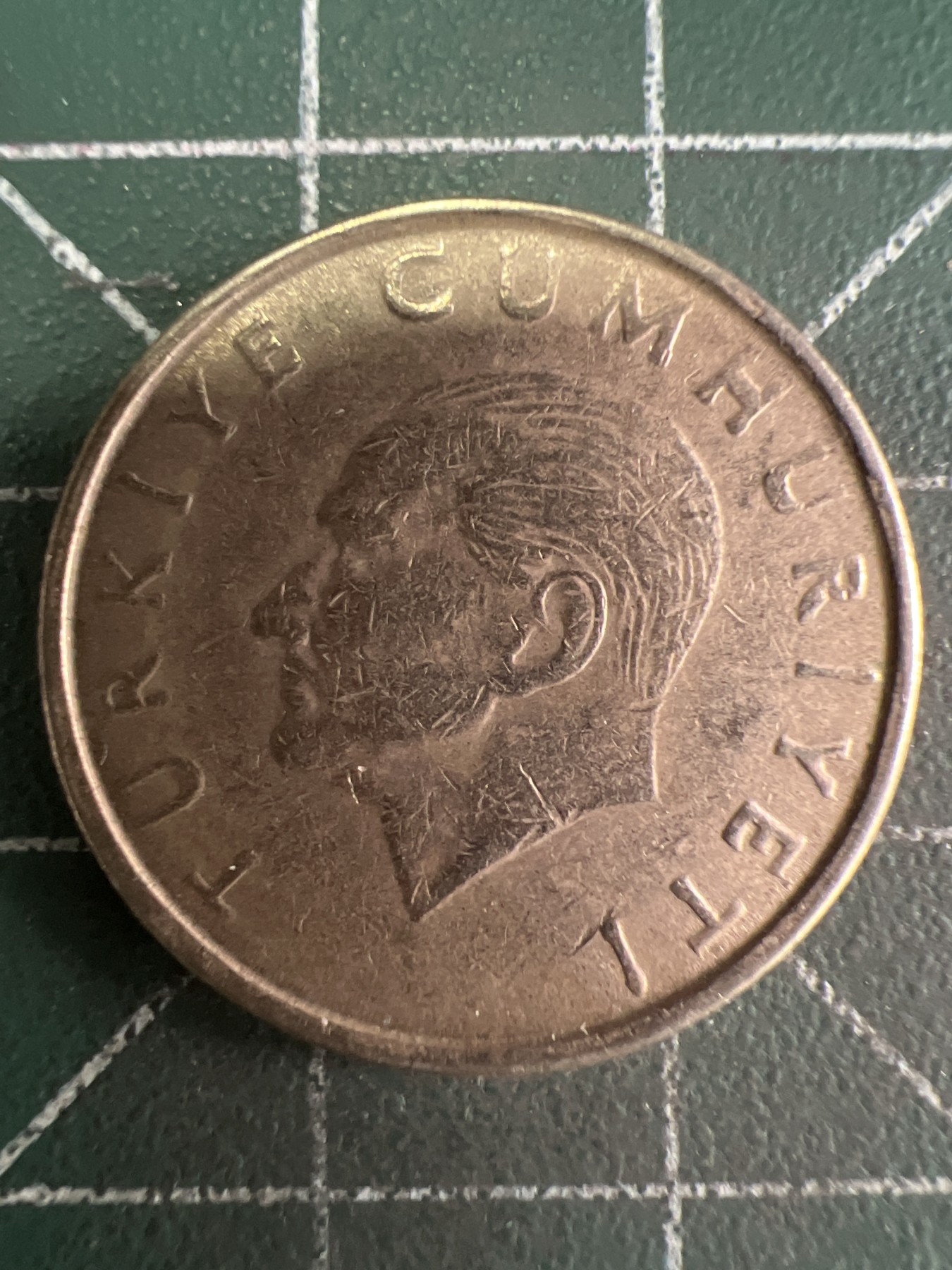 第589期 硬币专场 （无押金，捡漏，全场50包邮，偏远地区除外，接收代拍业务） 土耳其10bin里拉  1997年