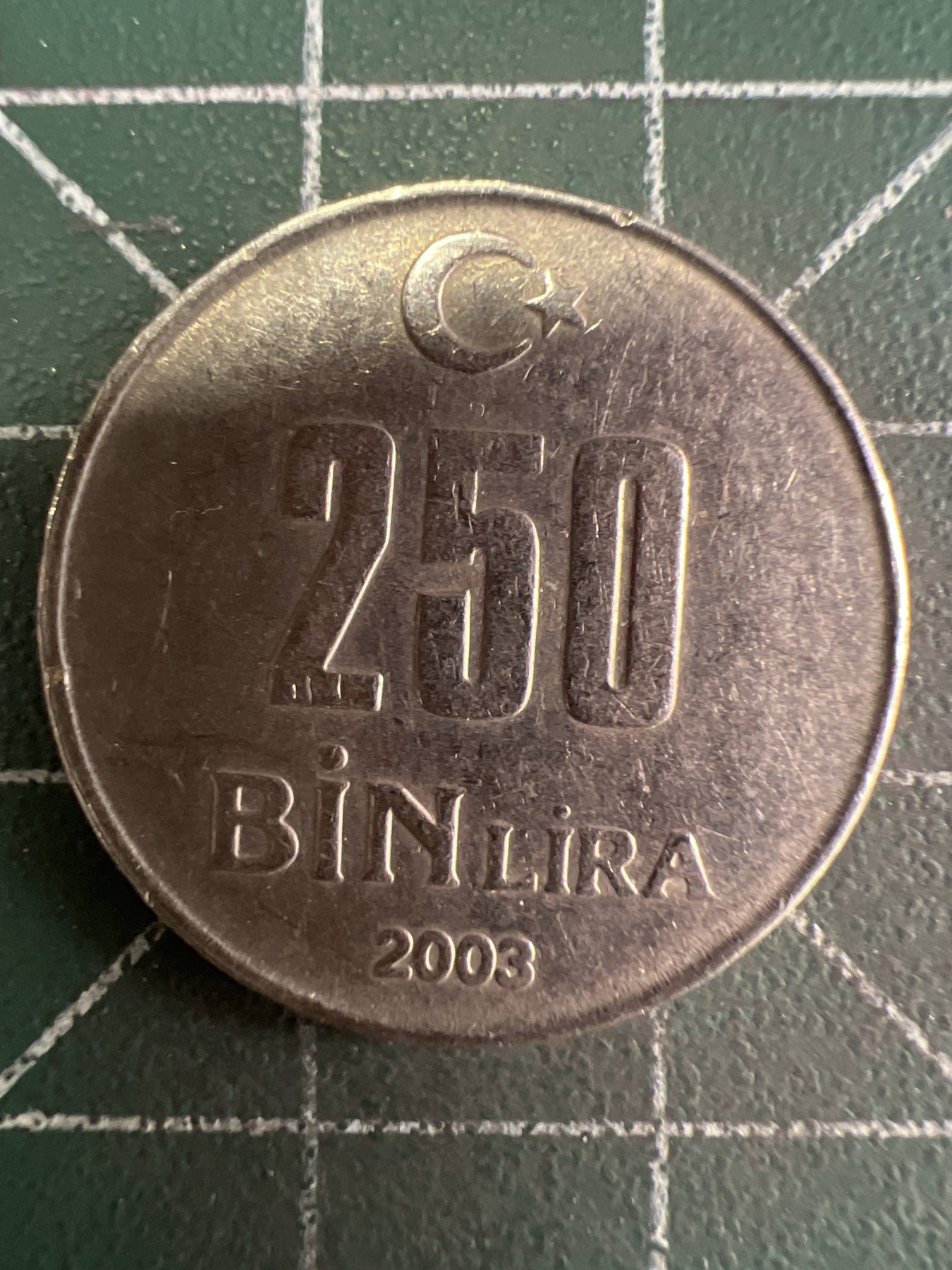 第515期  硬币专场 （无押金，捡漏，全场50包邮，偏远地区除外，接收代拍业务） 土耳其250bin里拉