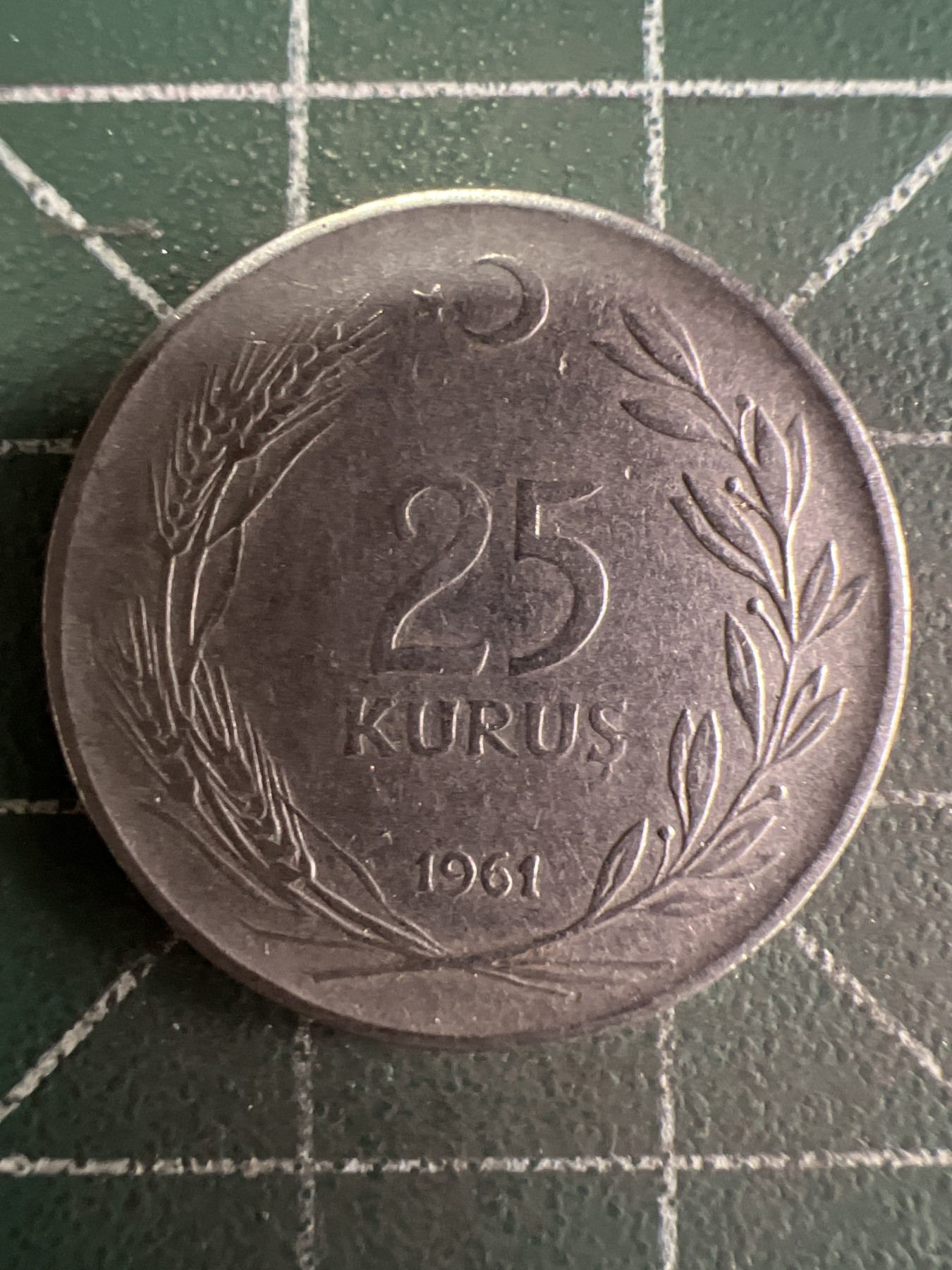 第515期  硬币专场 （无押金，捡漏，全场50包邮，偏远地区除外，接收代拍业务） 土耳其25里拉