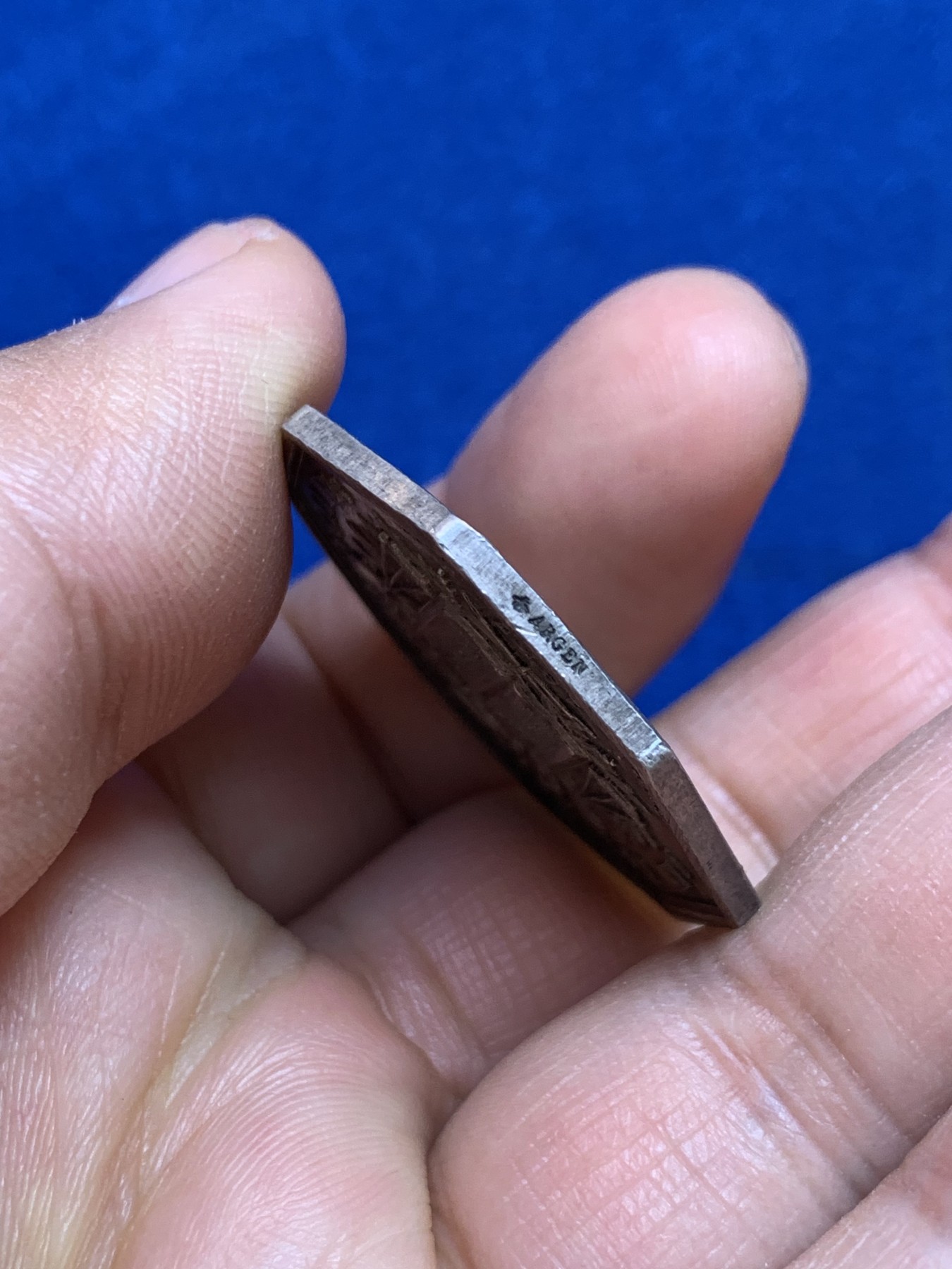 《竞宝斋》第237场- 周日，周一，周二，周日 疯狂4连拍 (全场包邮) 法国维也纳公证处八角银章，15.07g，33mm，蜜蜂边铭