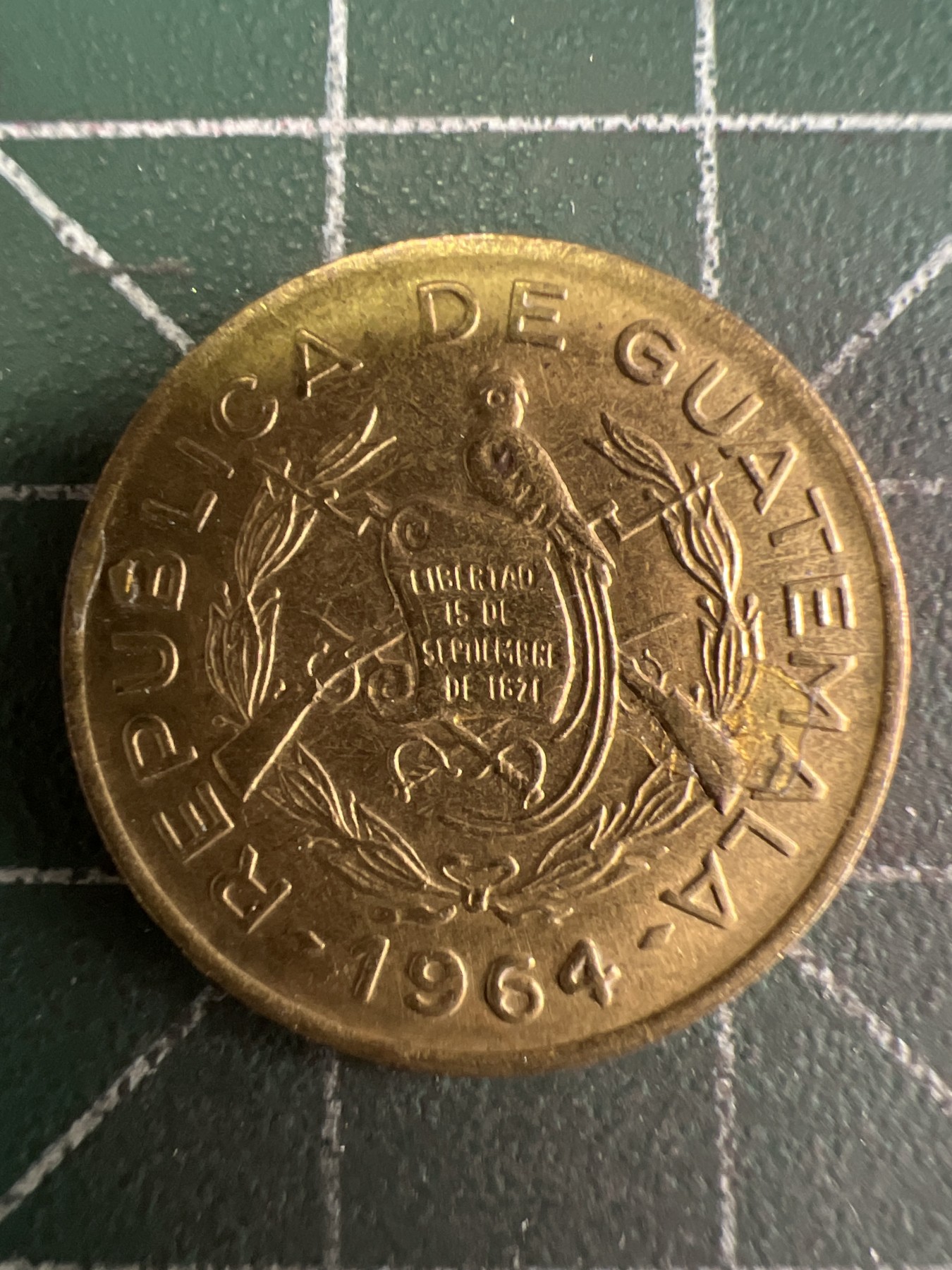 第514期  硬币专场 （无押金，捡漏，全场50包邮，偏远地区除外，接收代拍业务） 危地马拉一分