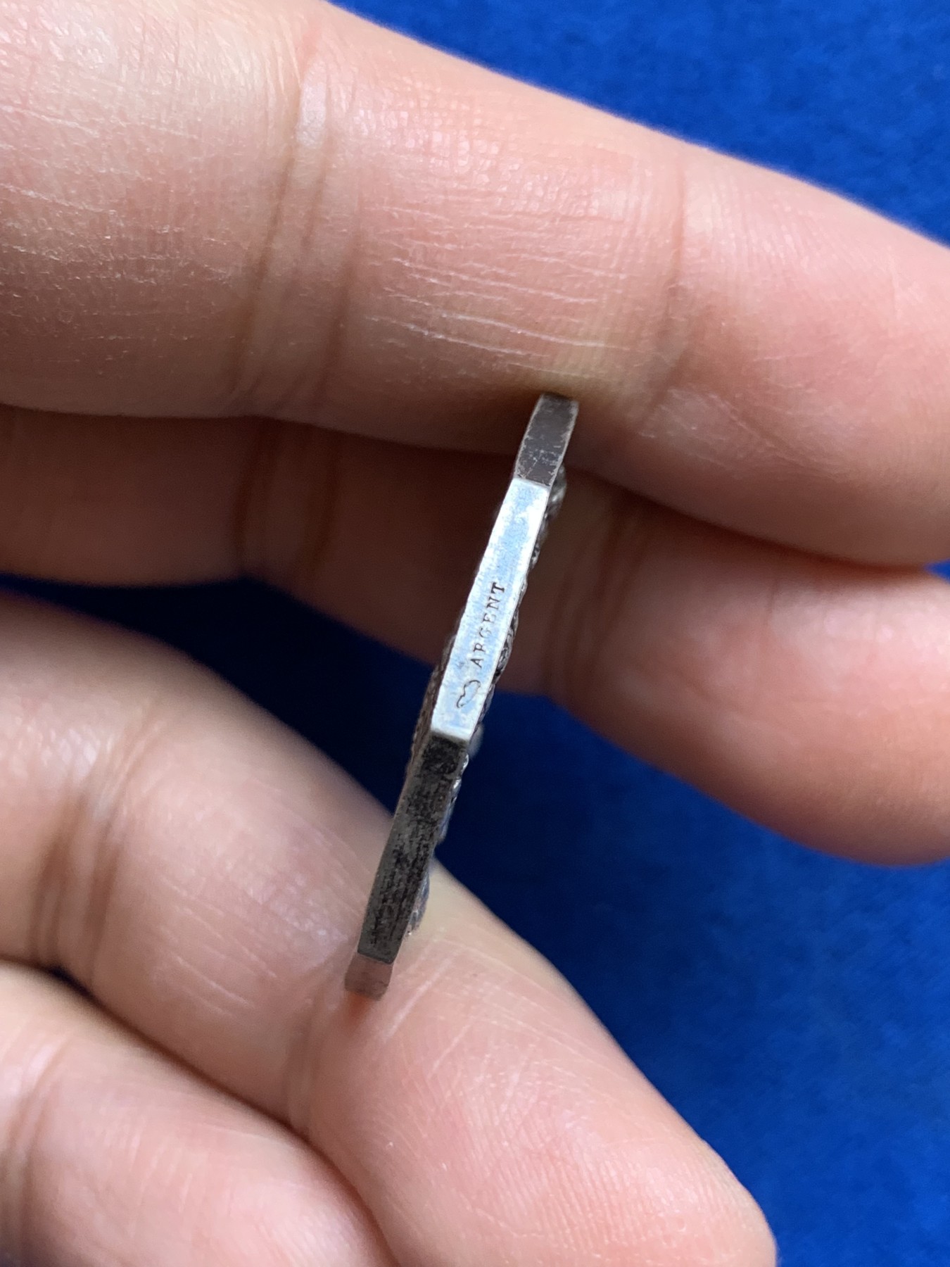 《竞宝斋》第237场- 周日，周一，周二，周日 疯狂4连拍 (全场包邮) 法国八角银章，园艺协会，12.15g，28.8mm，丰饶角边铭