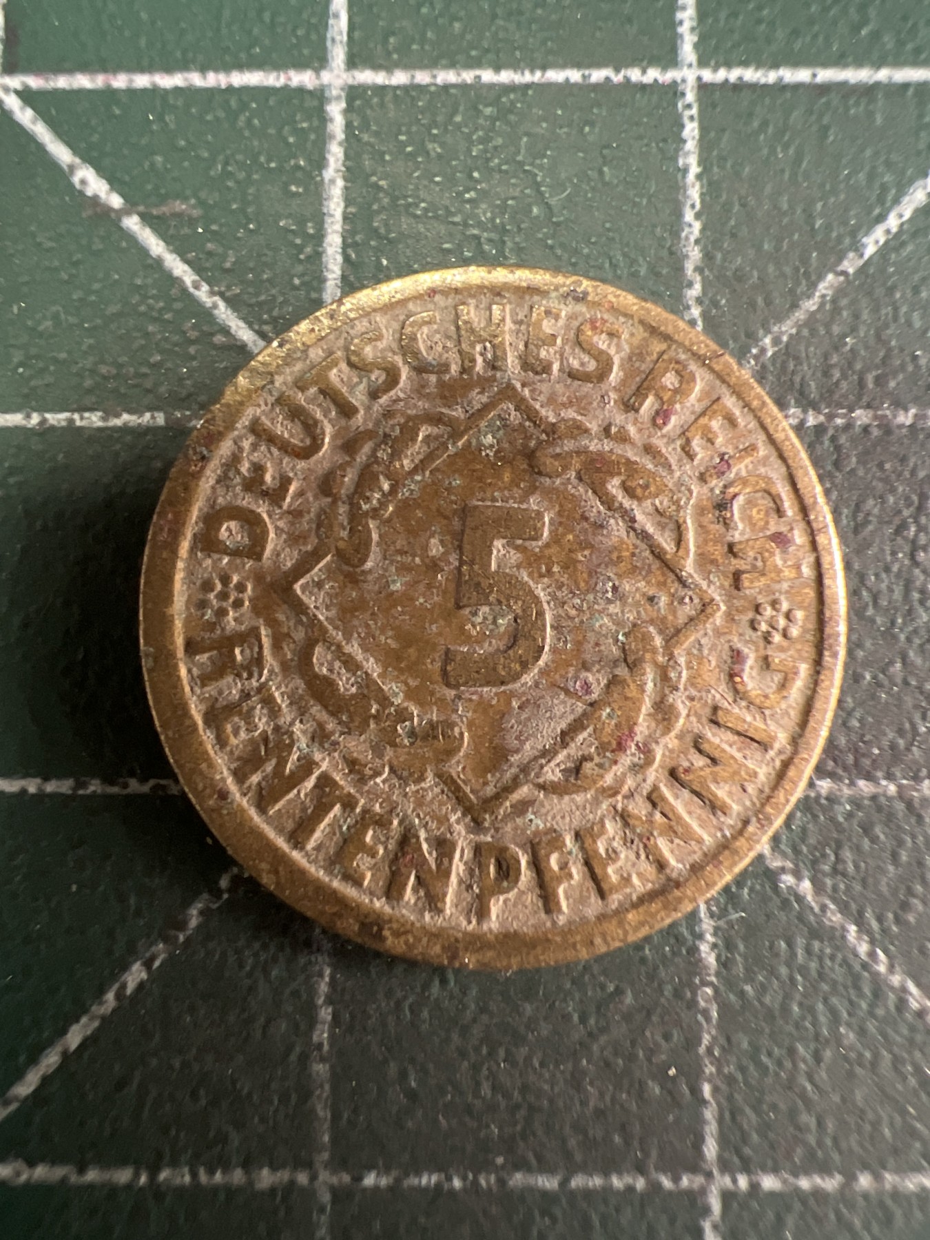 第531期  硬币专场 （无押金，捡漏，全场50包邮，偏远地区除外，接收代拍业务） 德国魏玛共和国5芬尼