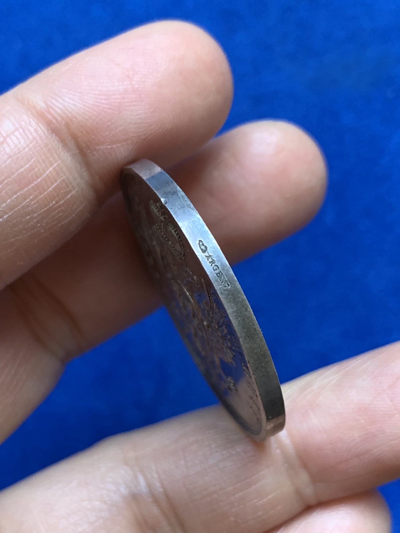 《竞宝斋》第237场- 周日，周一，周二，周日 疯狂4连拍 (全场包邮) 法国康布雷储蓄银行银质代币jeton，16.55m，35.6mm，丰饶角边铭