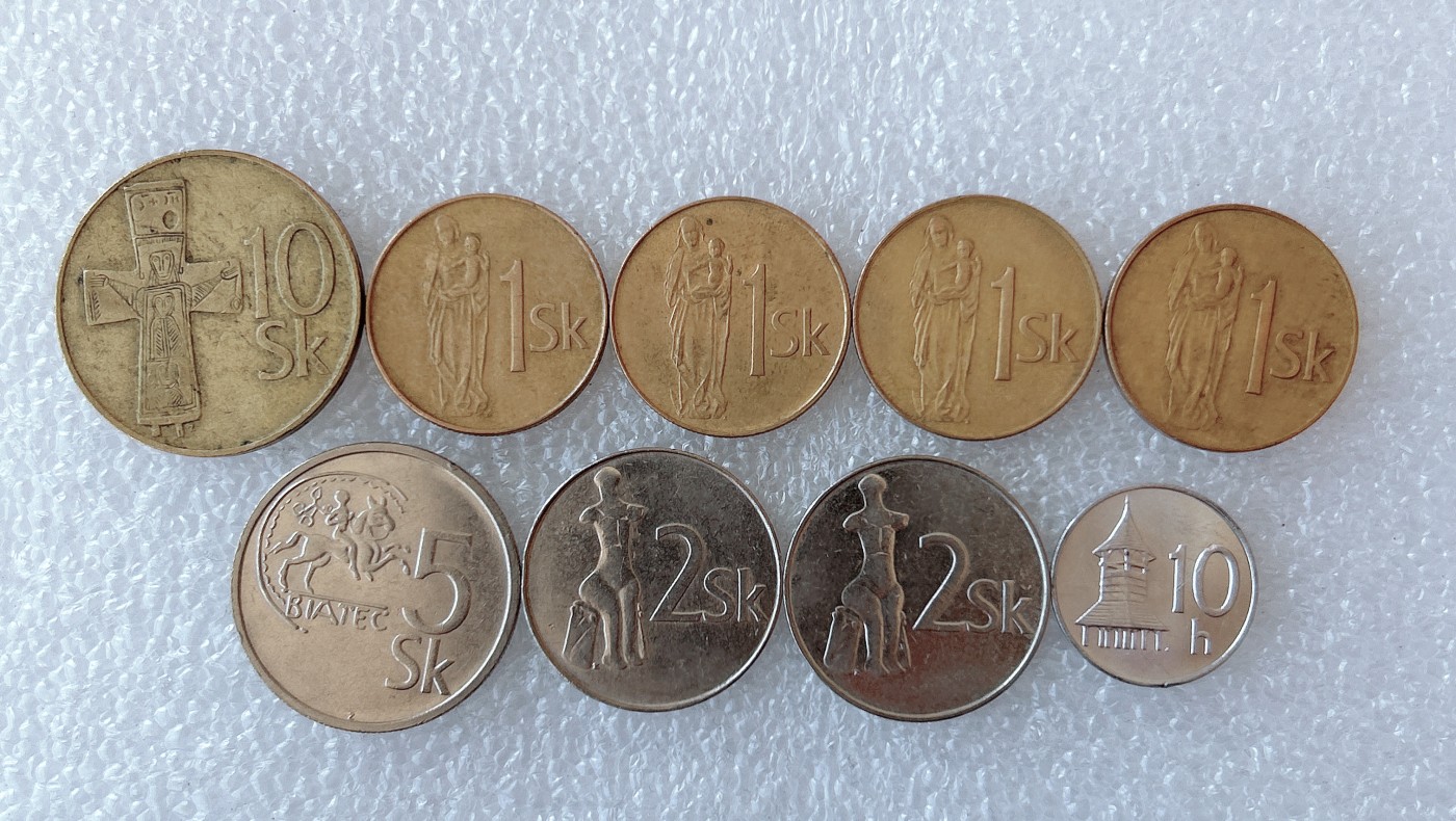 第一海外回流一元起拍收藏 散币场 第59期 斯洛伐克