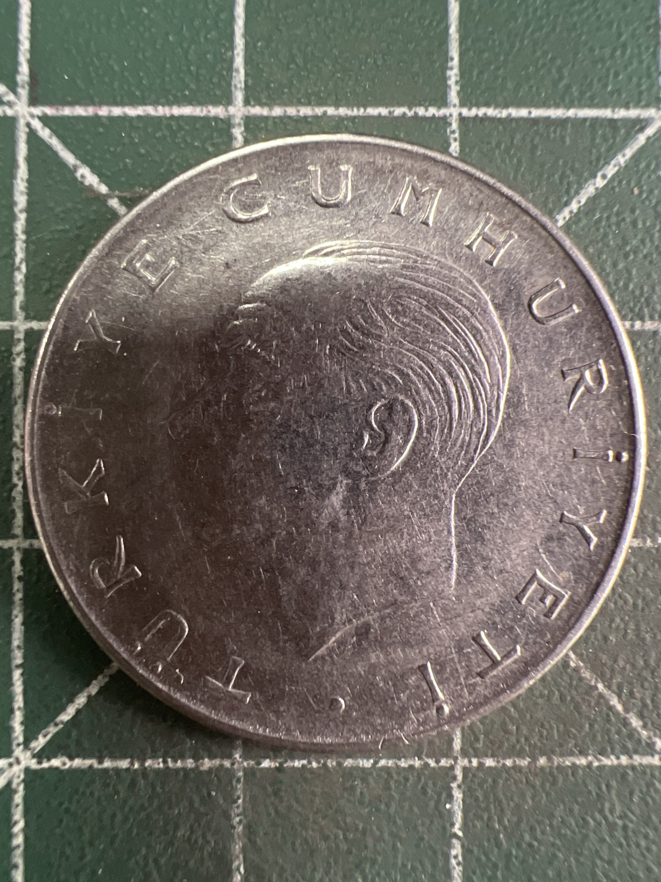 第663期 硬币专场 （无押金，捡漏，全场50包邮，偏远地区除外，接收代拍业务，本店十天发一次货） 土耳其1里拉 1975年