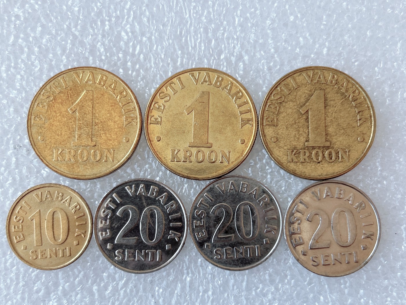 第一海外回流一元起拍收藏 散币场 第59期 爱沙尼亚 三头雄狮