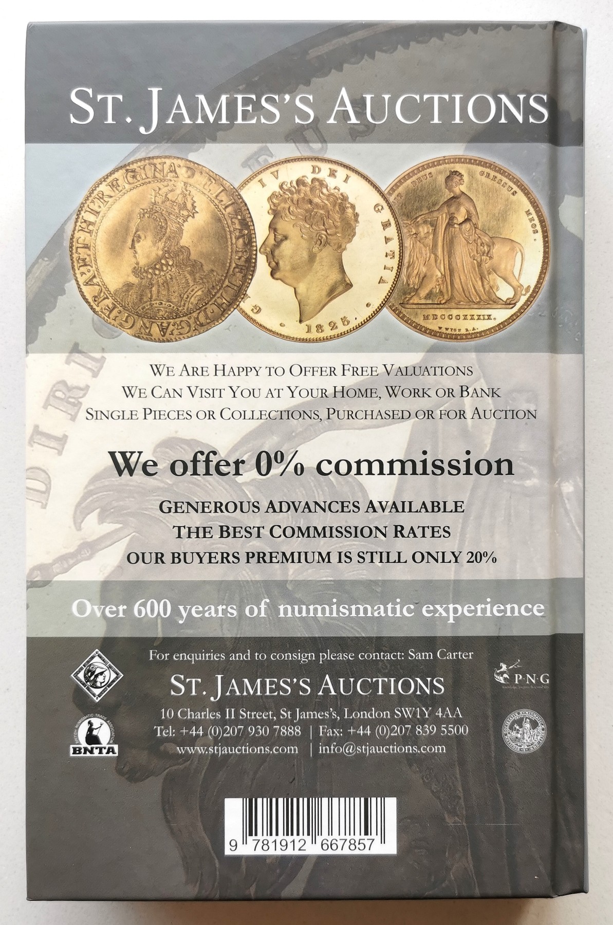 凡希社世界钱币微拍第二百五十九期 SPINK：2023版英格兰与联合王国硬币标准目录——十进制前 九五品