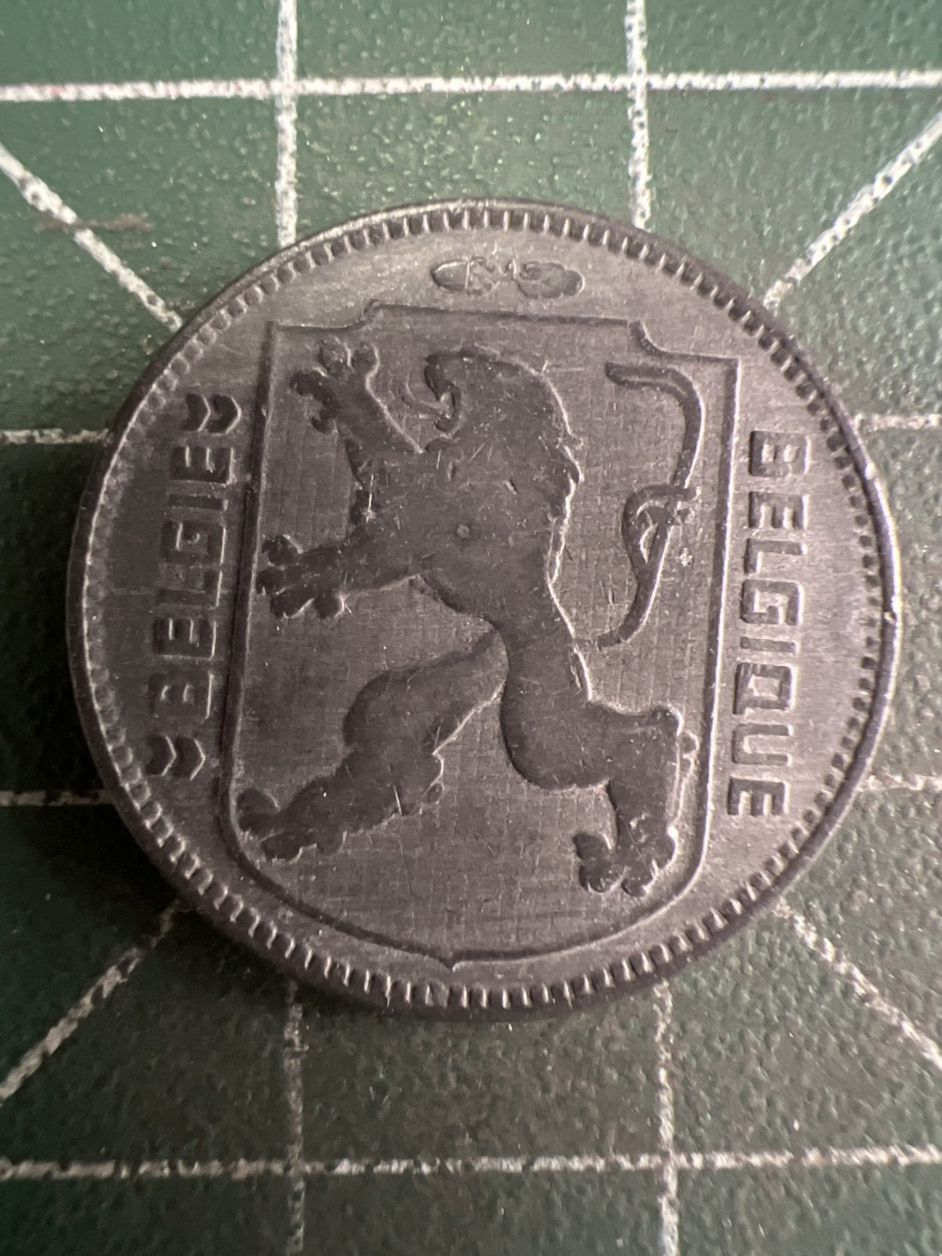 第514期  硬币专场 （无押金，捡漏，全场50包邮，偏远地区除外，接收代拍业务） 比利时1法郎铅锌币