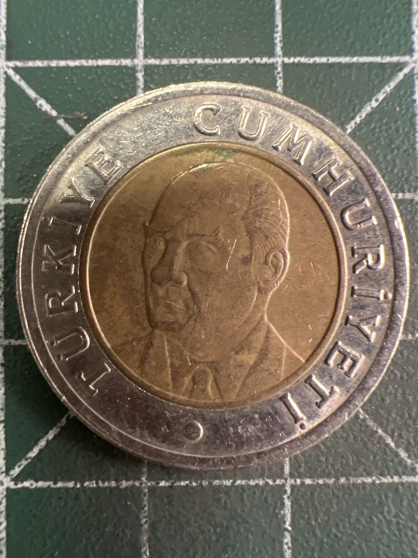 第515期  硬币专场 （无押金，捡漏，全场50包邮，偏远地区除外，接收代拍业务） 土耳其1里拉  双色币