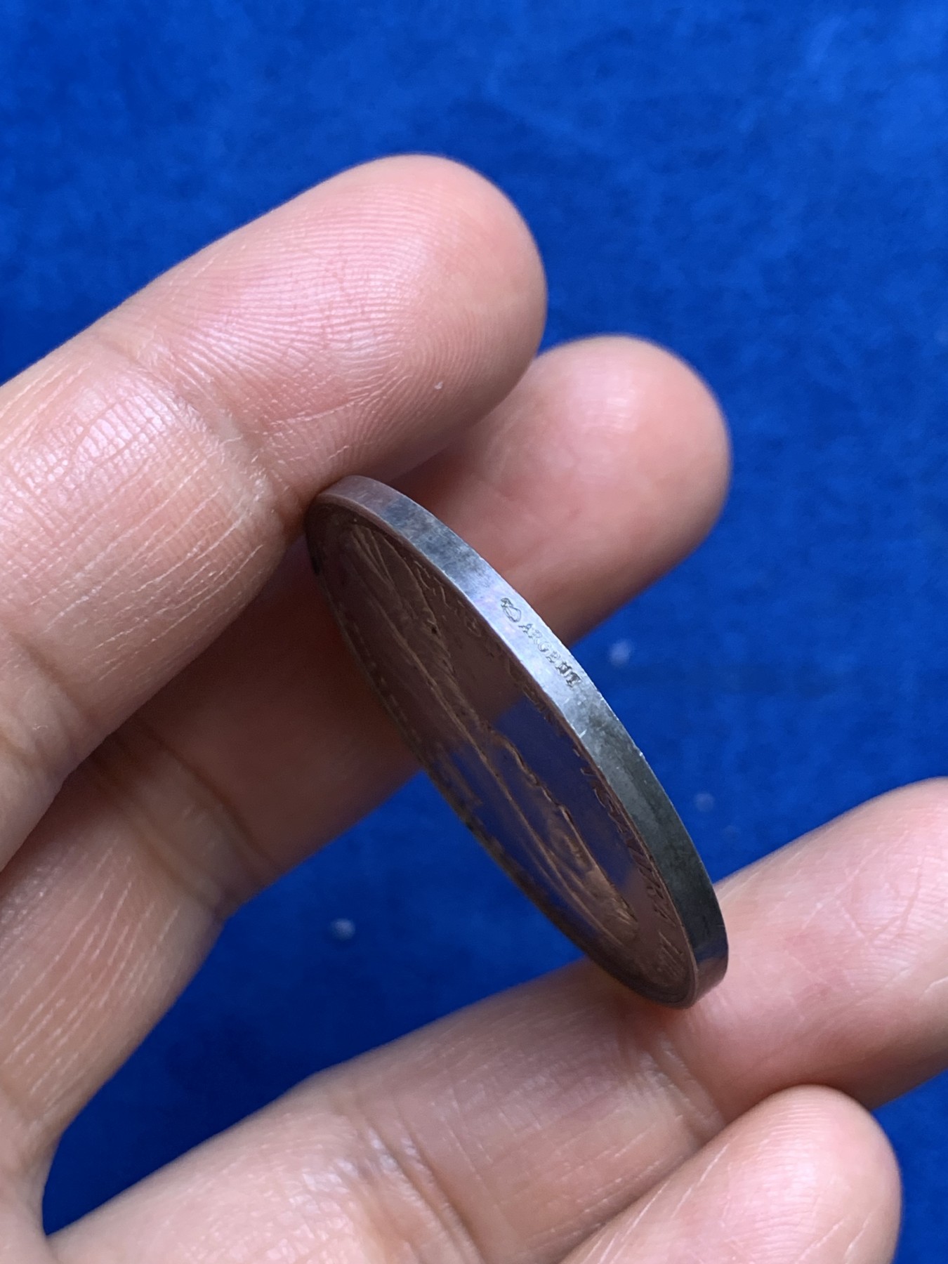 《竞宝斋》第237场- 周日，周一，周二，周日 疯狂4连拍 (全场包邮) 法国图卢兹花卉文学节银质jeton，女诗人克莱蒙·伊索尔，作家雨果于1817年获得该奖，重20.46g，直径35.7mm，丰饶角边铭