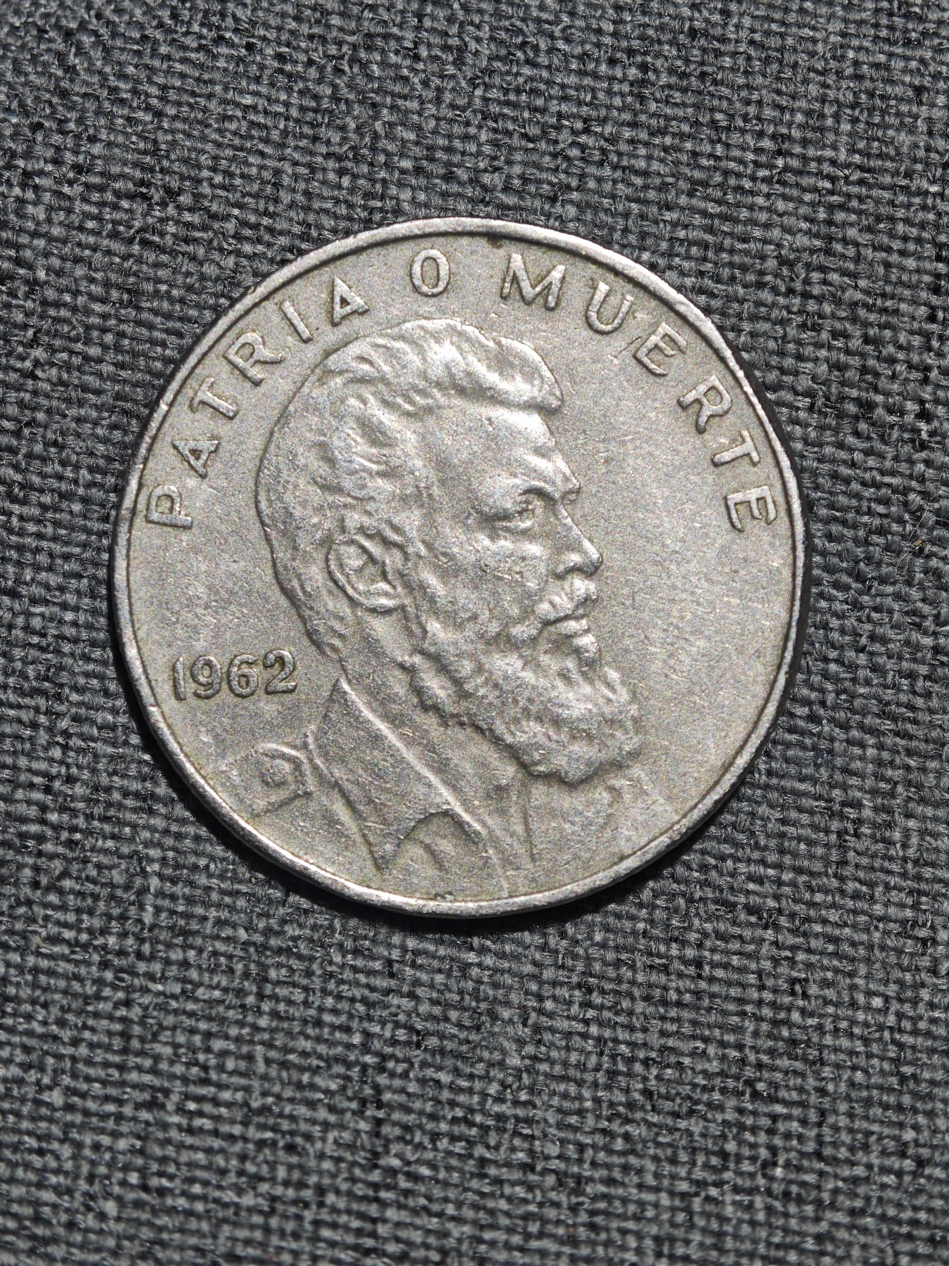 外国硬币收藏第8期 少见古巴1962年卡斯特罗40分