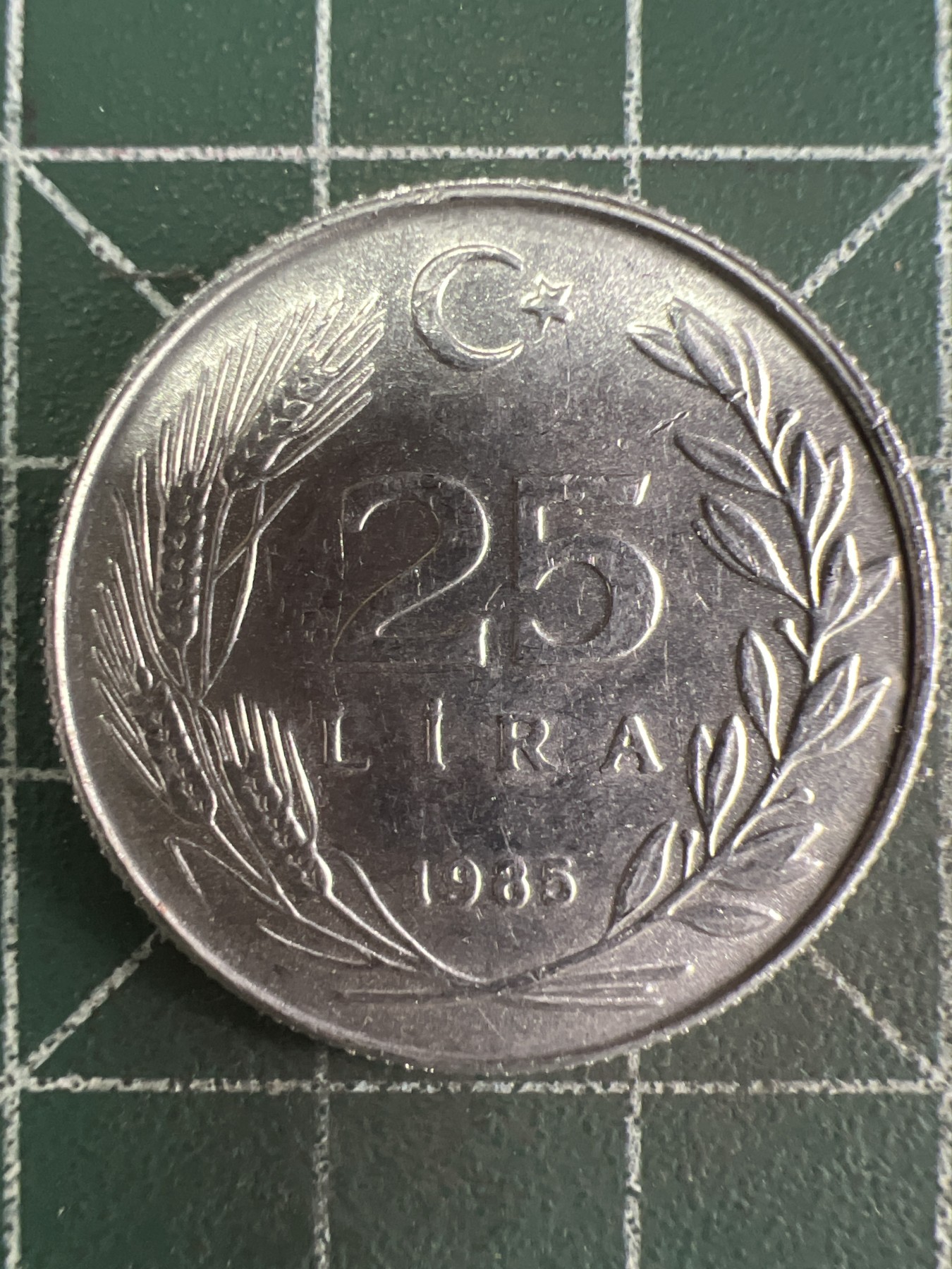 第554期 硬币专场 （无押金，捡漏，全场50包邮，偏远地区除外，接收代拍业务） 土耳其25里拉