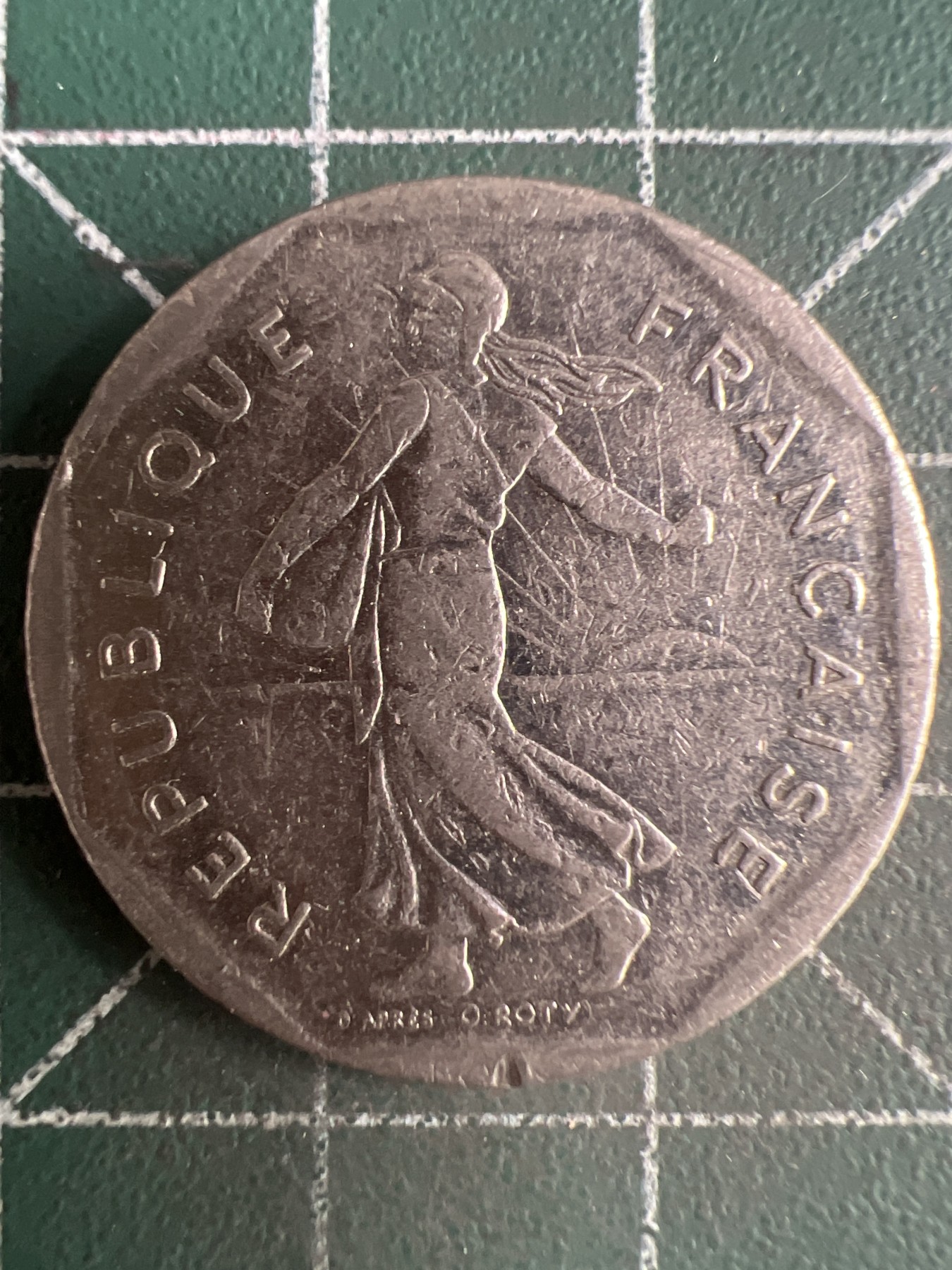 第621期 硬币专场 （无押金，捡漏，全场50包邮，偏远地区除外，接收代拍业务） 法国2法郎