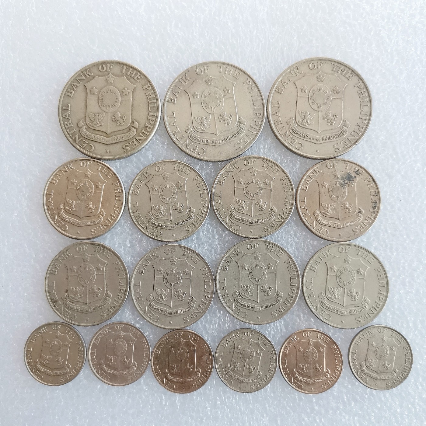 第一海外回流一元起拍收藏 散币场 第59期 菲律宾多个面值 打铁女神