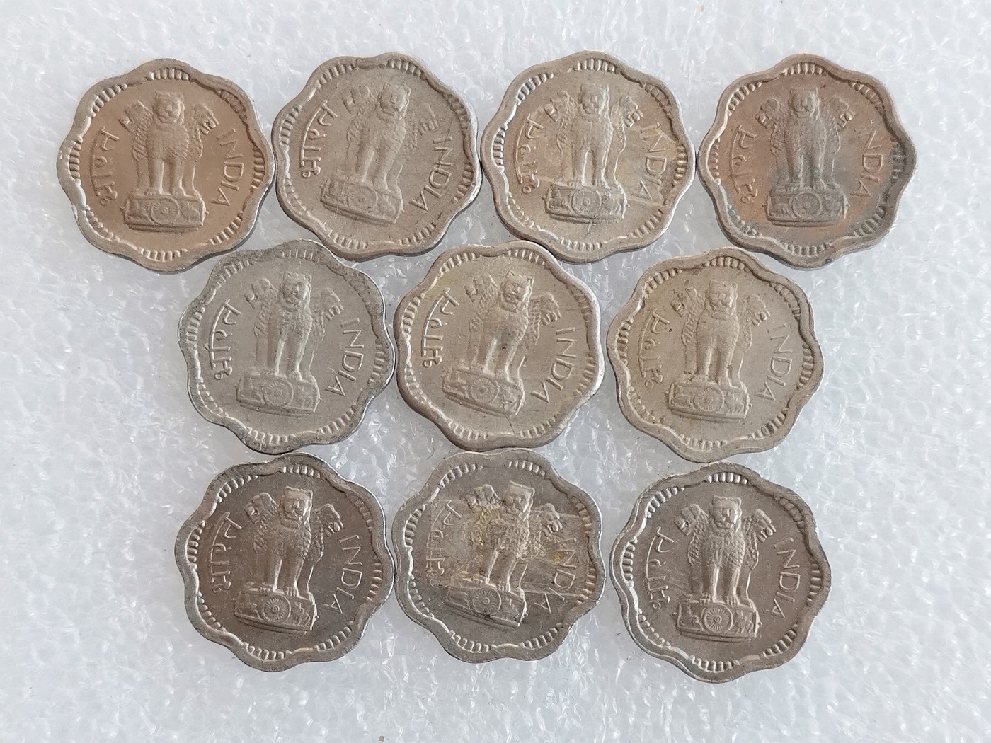 第一海外回流一元起拍收藏 散币场 第59期 印度2派沙