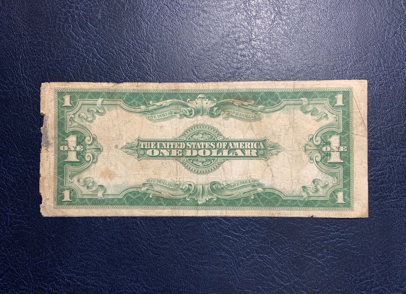 收藏联盟Quantum Auction 第319期拍卖  美国1923年1美元银币券 品相如图 大票幅