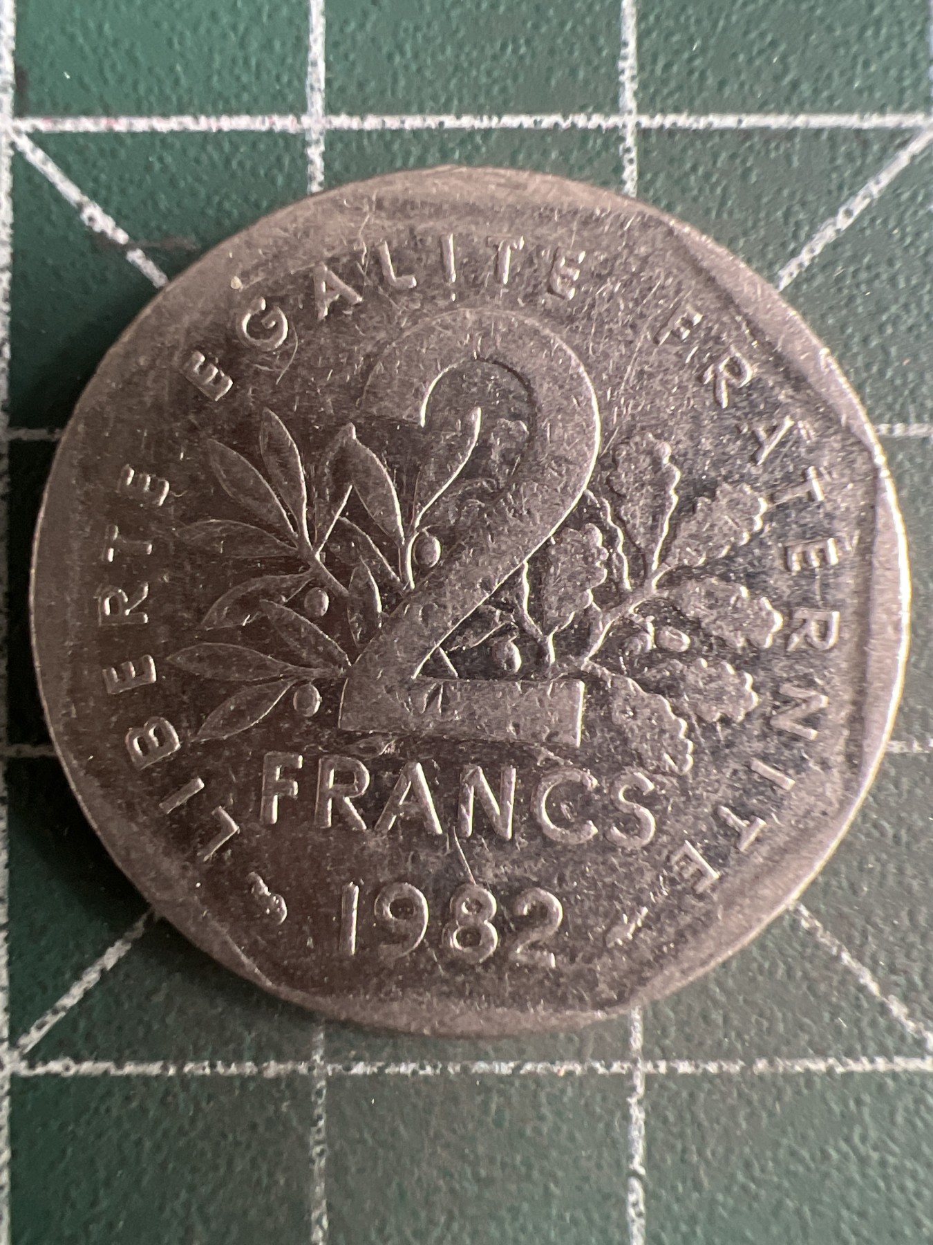 第621期 硬币专场 （无押金，捡漏，全场50包邮，偏远地区除外，接收代拍业务） 法国2法郎