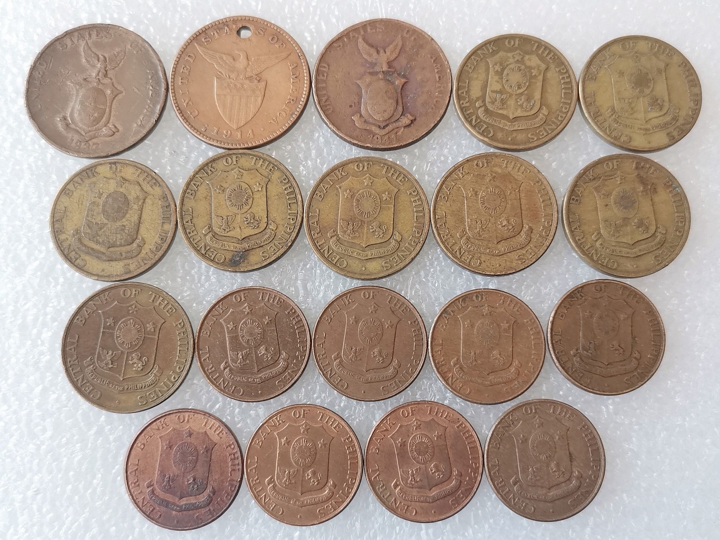 第一海外回流一元起拍收藏 散币场 第59期 菲律宾 火神赫菲斯托斯