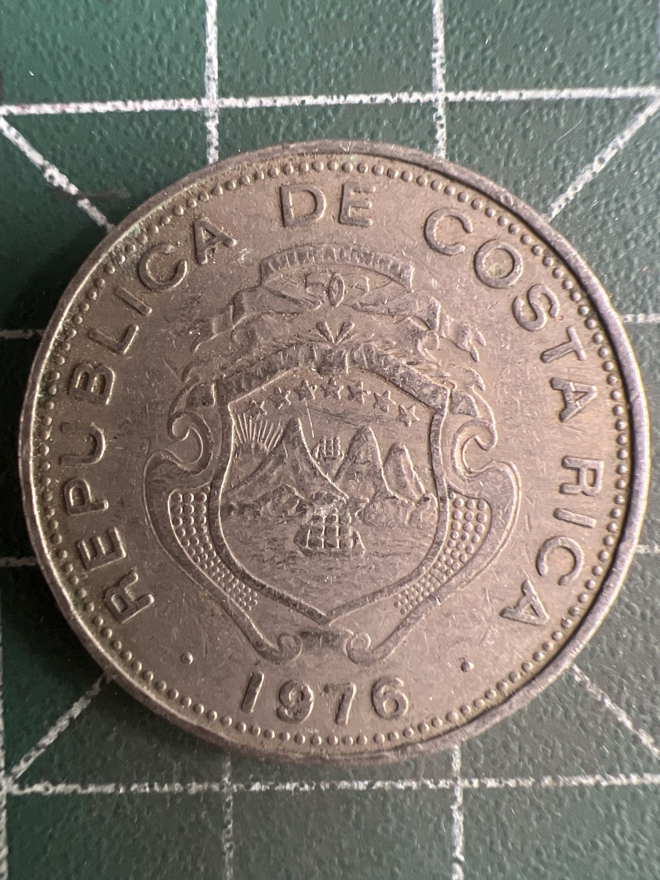 第513期  硬币专场 （无押金，捡漏，全场50包邮，偏远地区除外，接收代拍业务） 哥斯达黎加50分