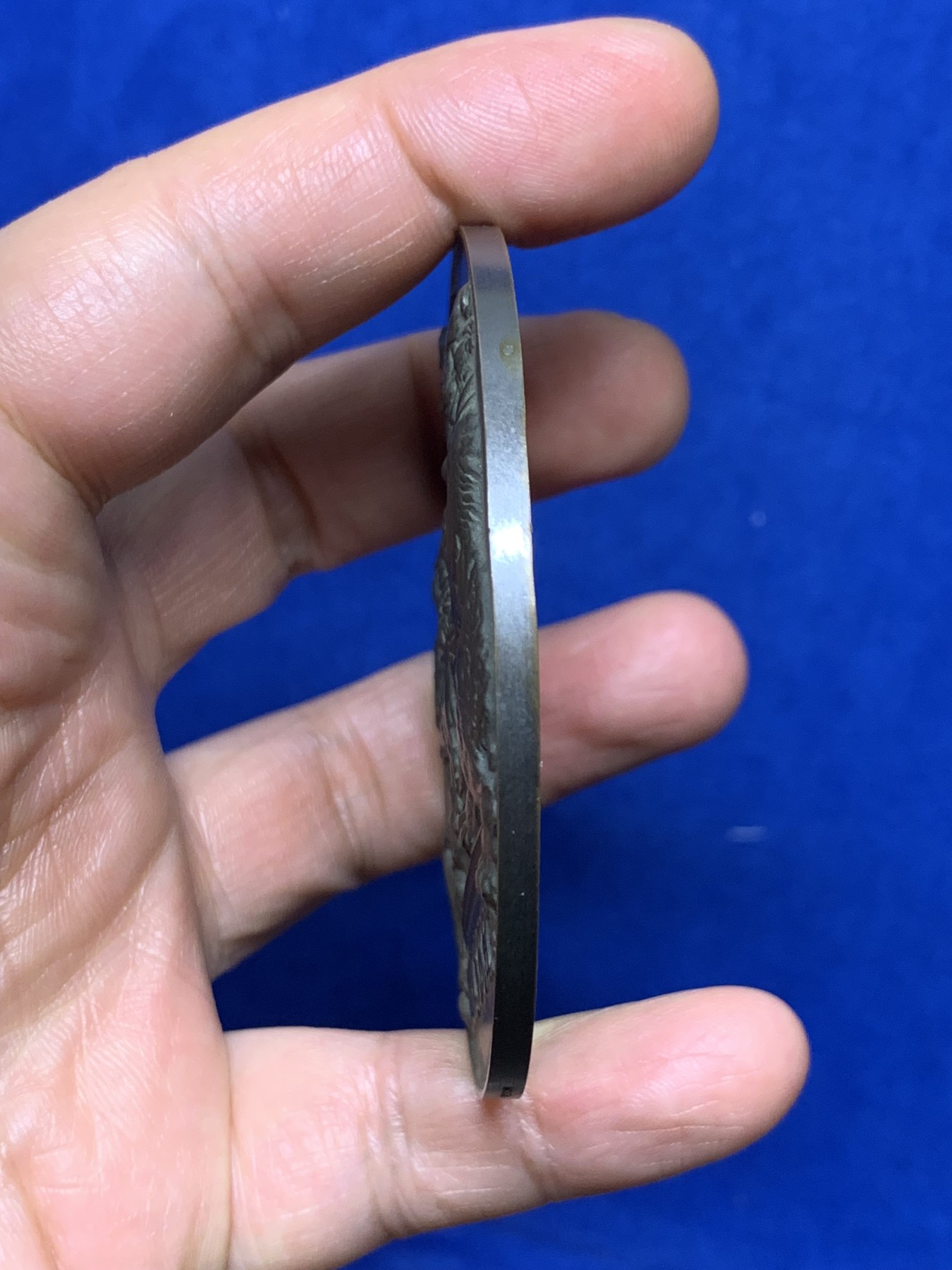 《竞宝斋》第235场-周日，周一，周二，周三 疯狂4连拍 (全场包邮) 1929 狮子与熊 纪念章 69.8mm 116克 大规格 细节见图