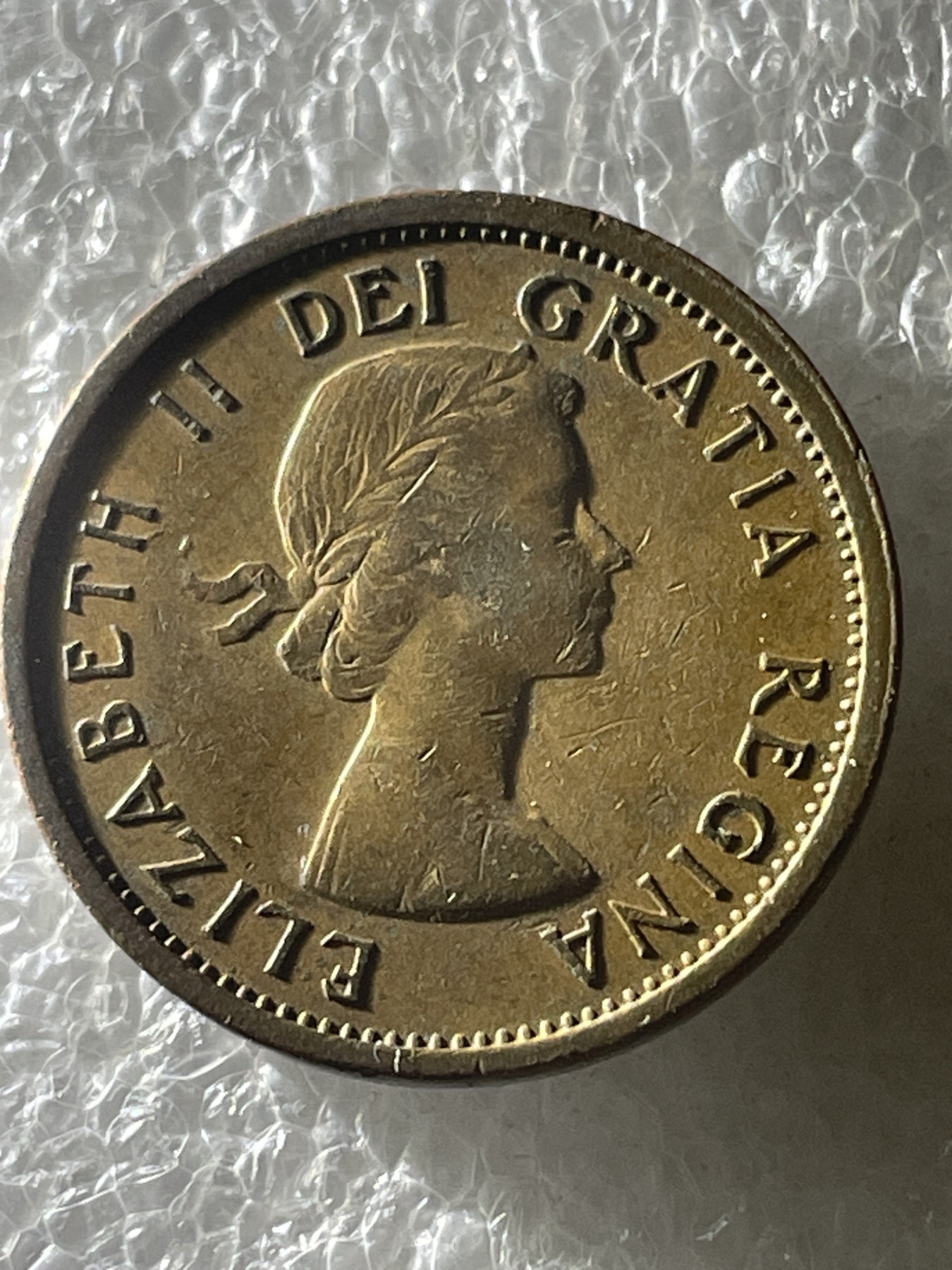 神仙姐姐散币好品专场第十九期（无佣金满邮自动发出 1964 年加拿大枫叶一分少年女王版