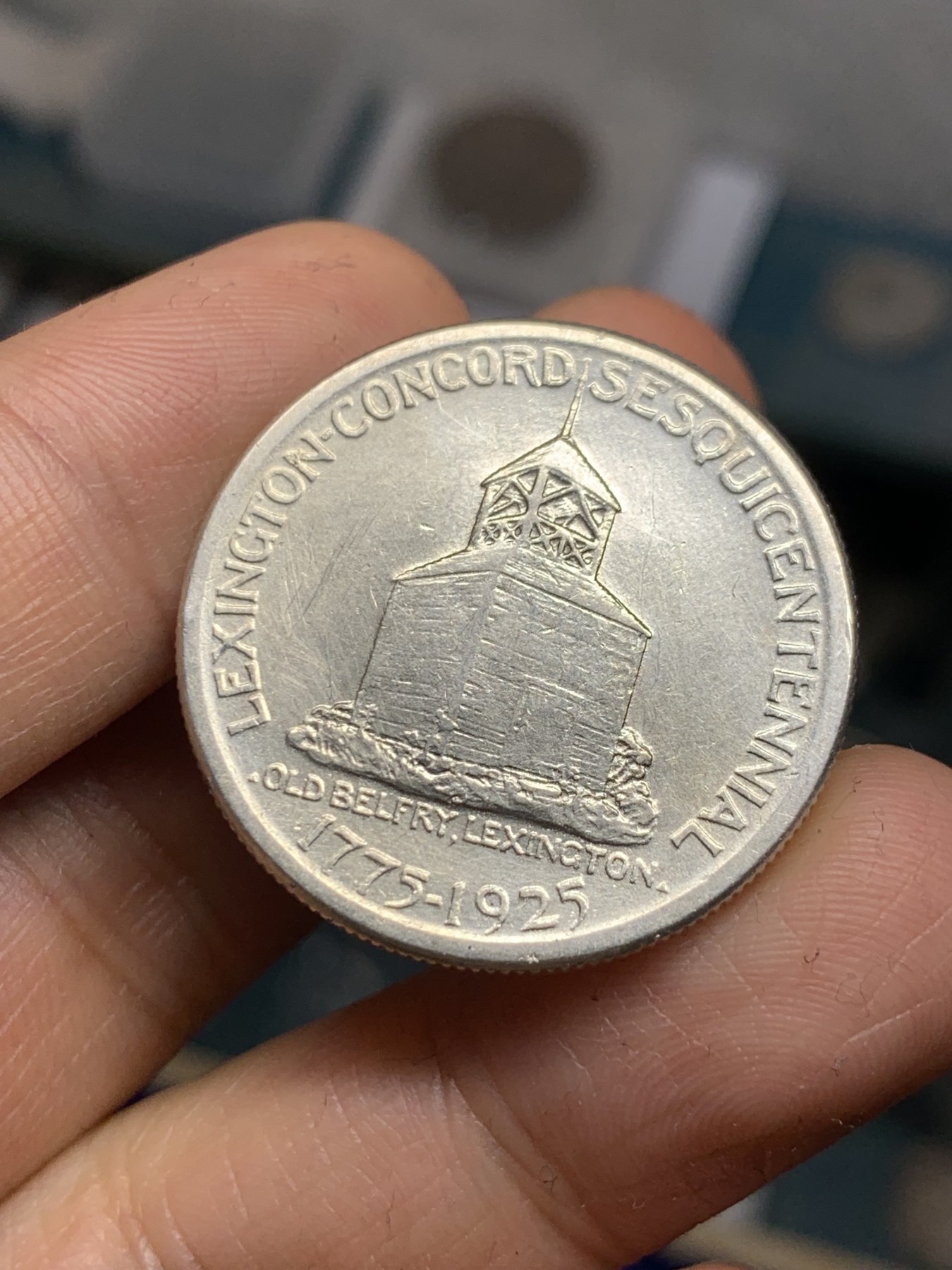 《竞宝斋》第235场-周日，周一，周二，周三 疯狂4连拍 (全场包邮) 1925列克星敦半美元纪念币（少见）