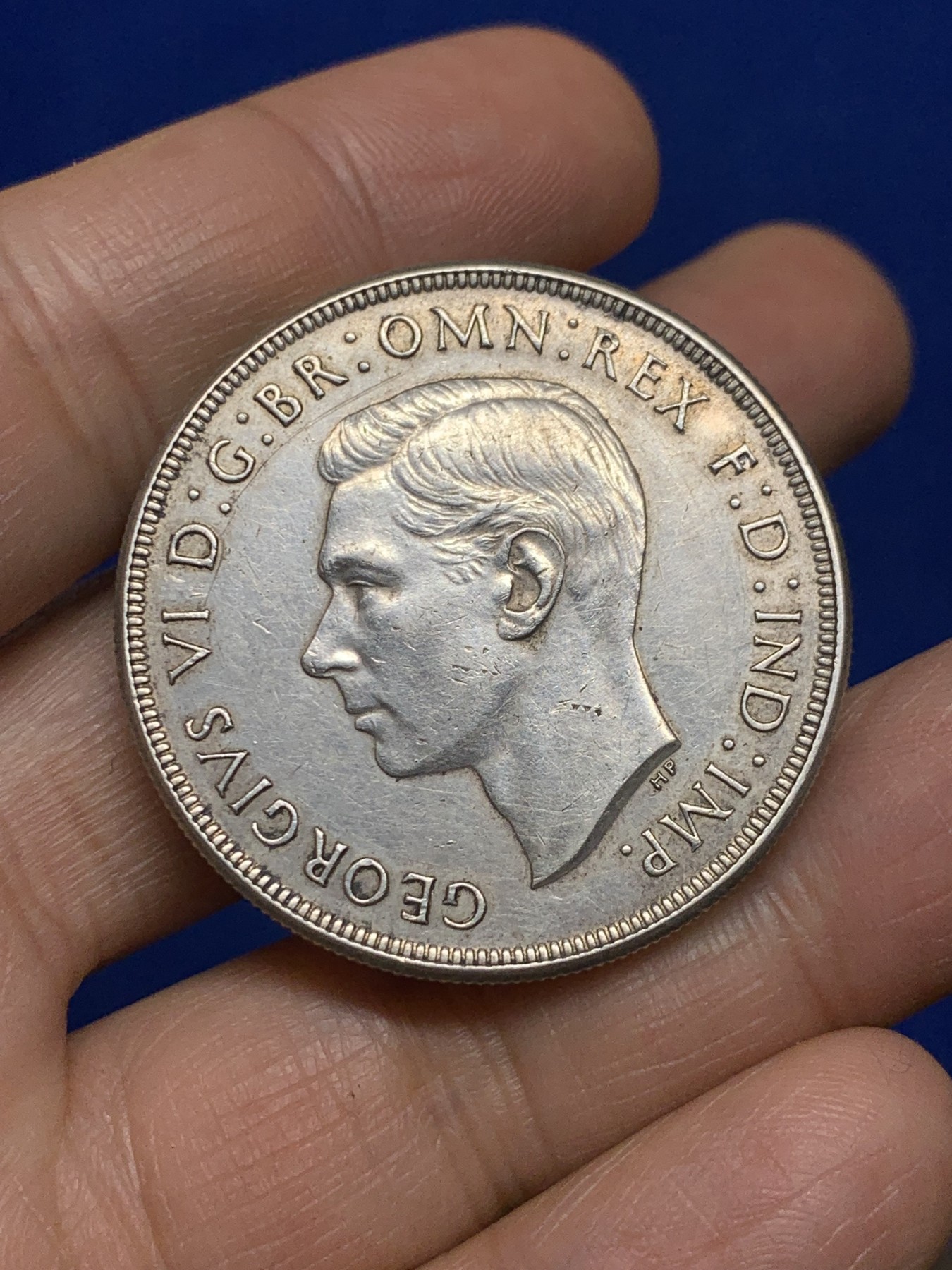 《竞宝斋》第235场-周日，周一，周二，周三 疯狂4连拍 (全场包邮) 澳大利亚 1937年 乔治六世 花冠克朗大银币