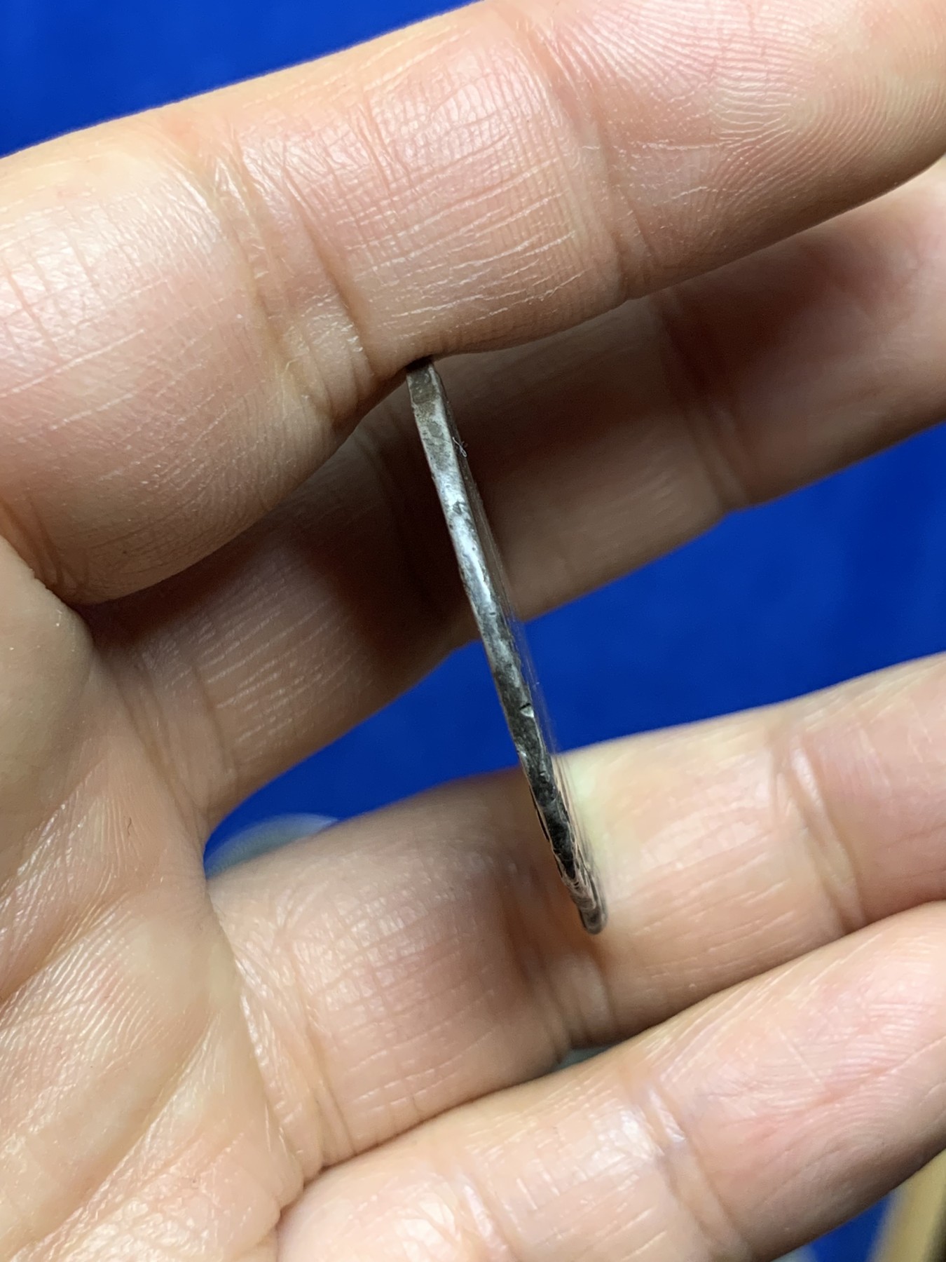 《竞宝斋》第235场-周日，周一，周二，周三 疯狂4连拍 (全场包邮) 英国查理一世半克朗银币 原味老包浆 中世纪打制币