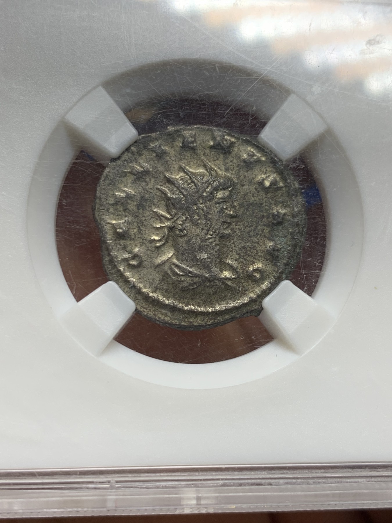 《竞宝斋》第235场-周日，周一，周二，周三 疯狂4连拍 (全场包邮) 众诚祥评 XF 古罗马帝国时代A.D.260-268 加里恩努斯洗银币