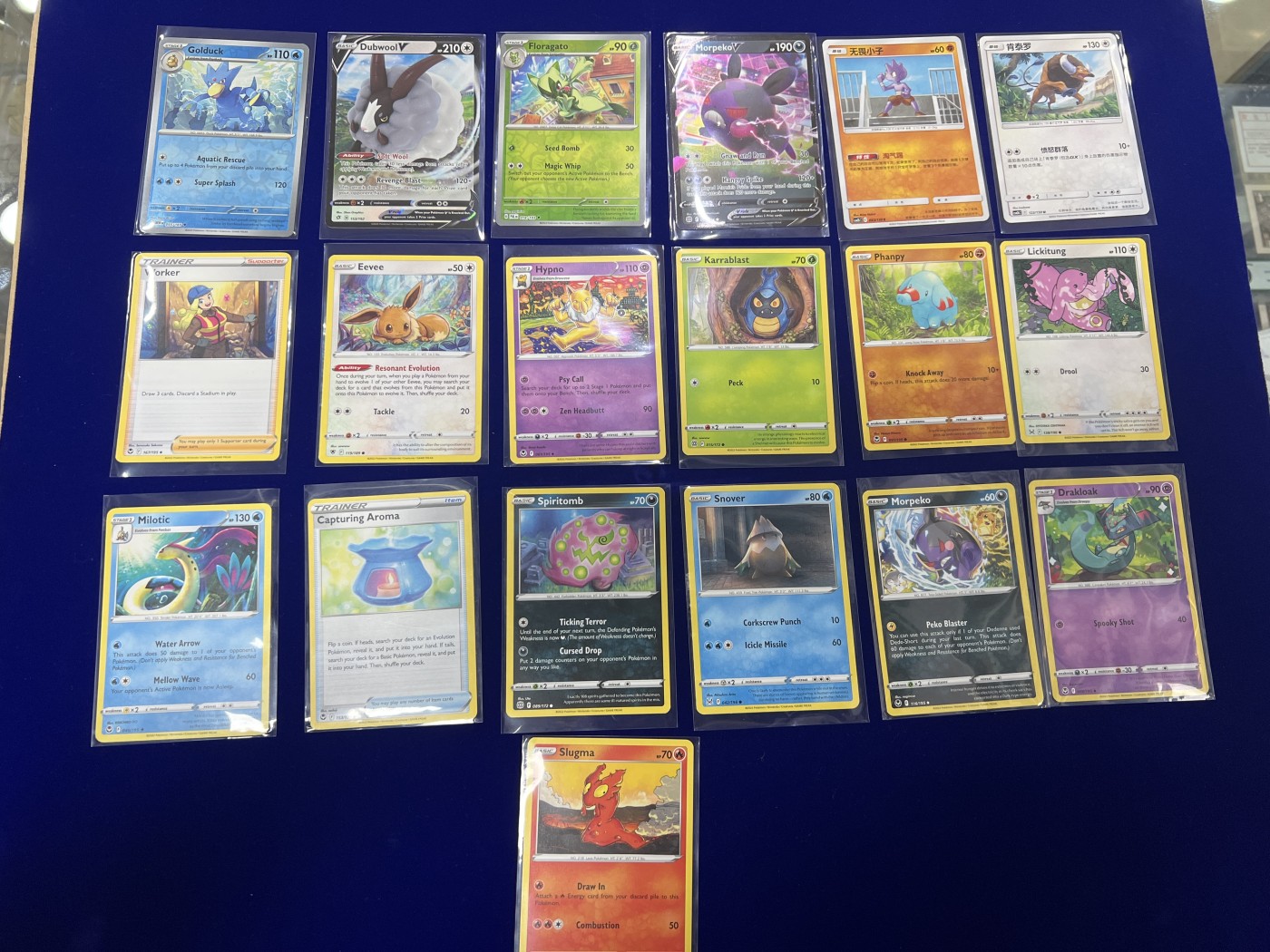 飞翔风筝第九场 球星卡 宝可梦 宝可梦 19张