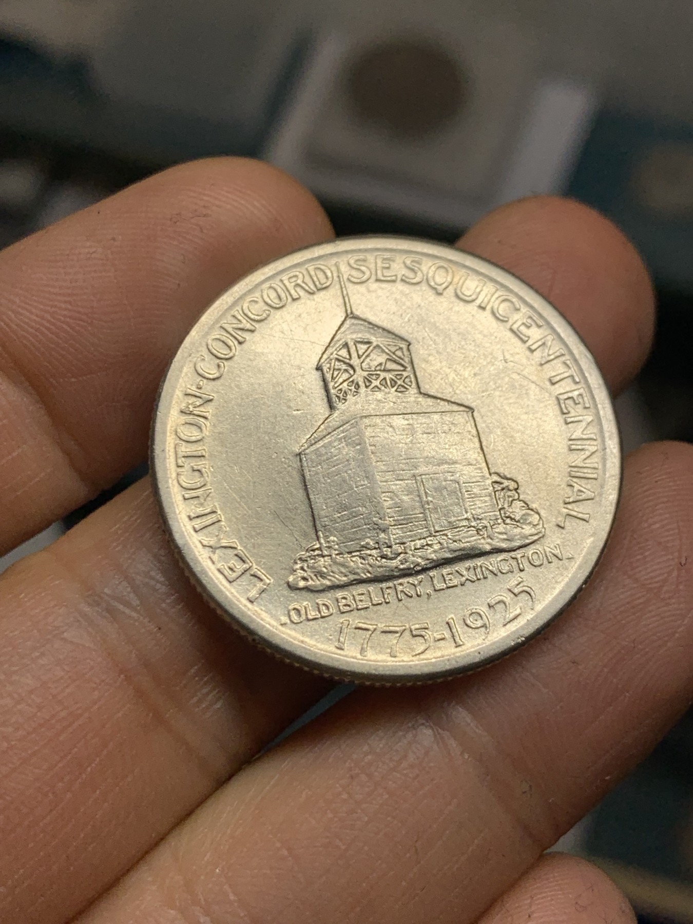 《竞宝斋》第235场-周日，周一，周二，周三 疯狂4连拍 (全场包邮) 1925列克星敦半美元纪念币（少见）